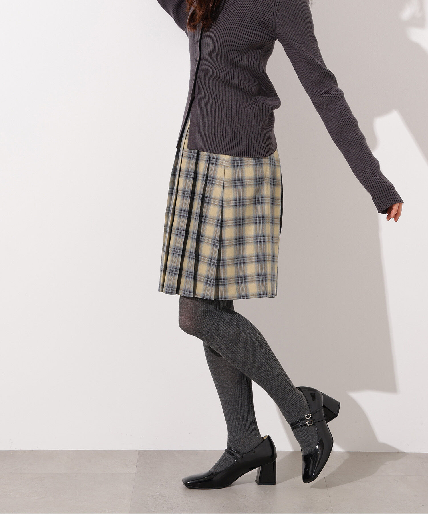  「チェックミニスカート」|スカート|