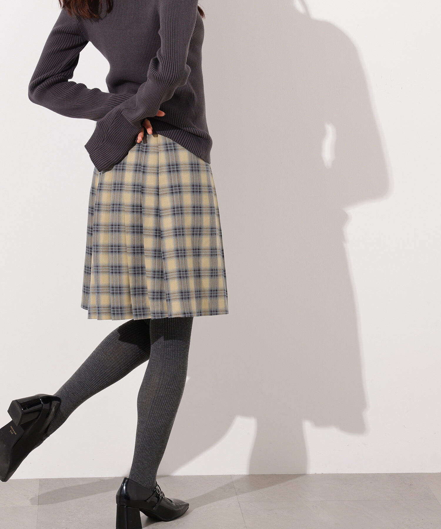  「チェックミニスカート」|スカート|