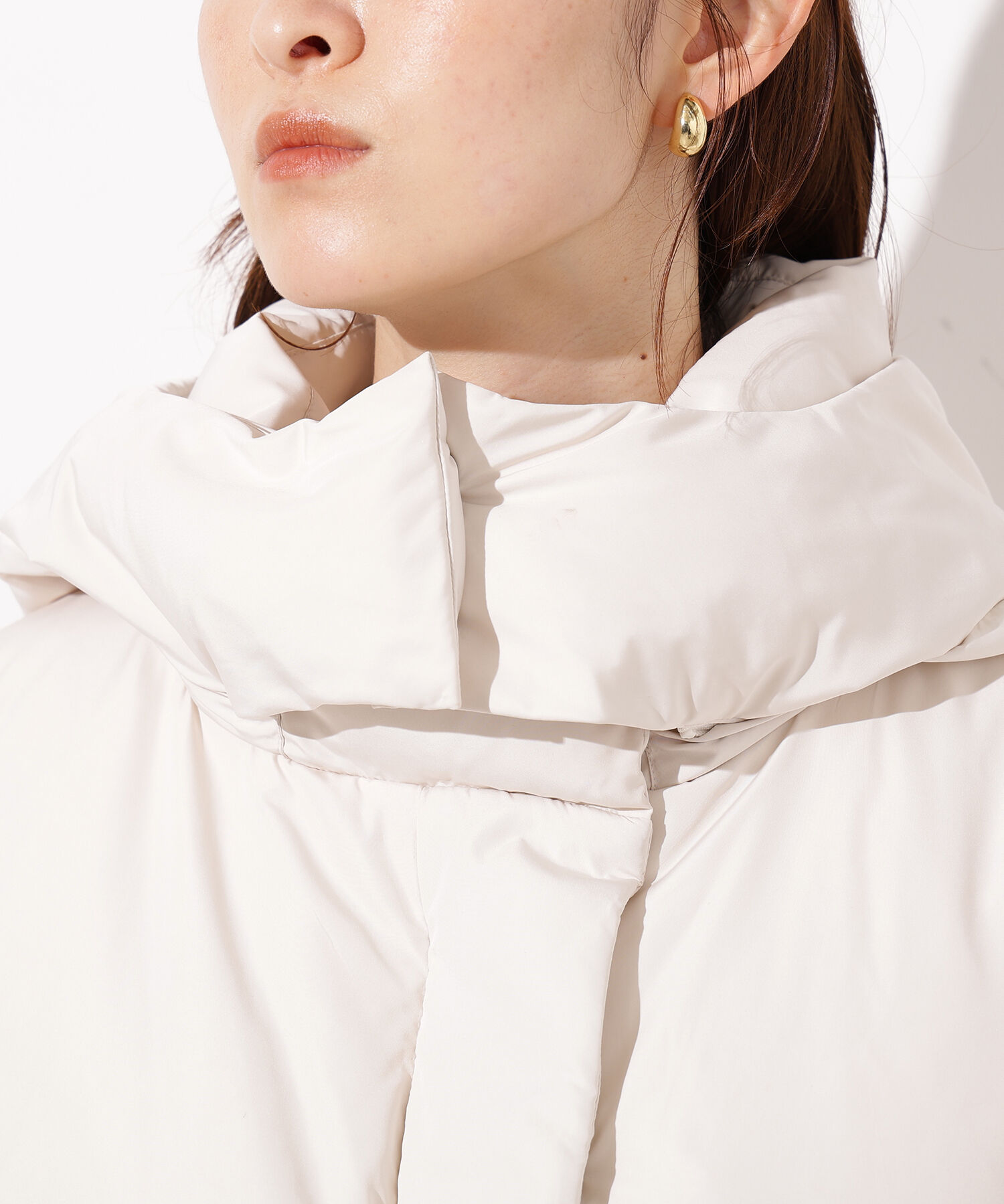  「フーデットミドルダウン」|ブルゾン・スタジャン|