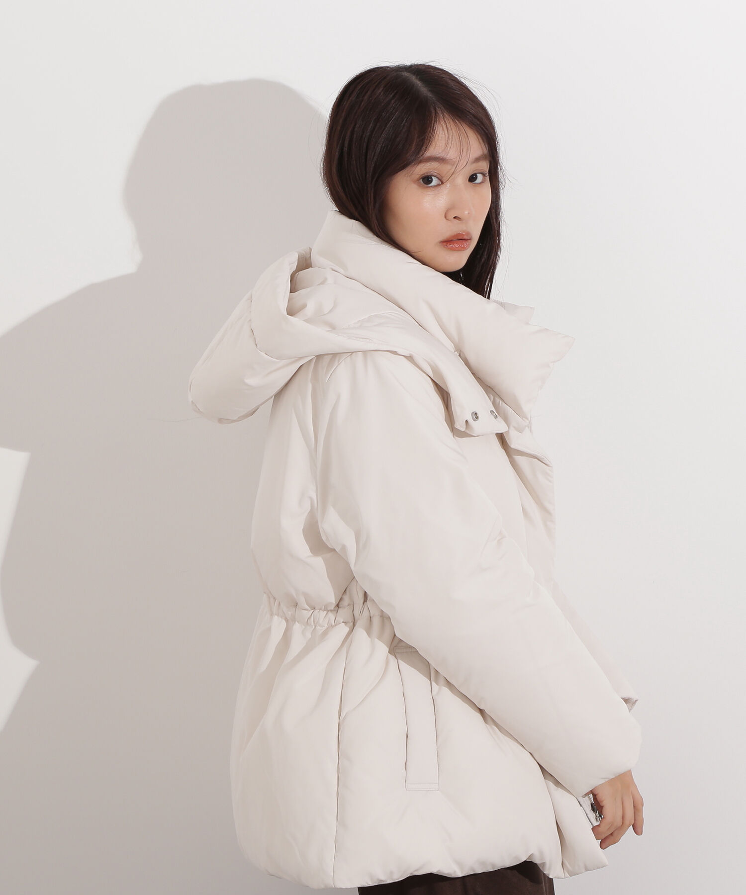  「フーデットミドルダウン」|ブルゾン・スタジャン|