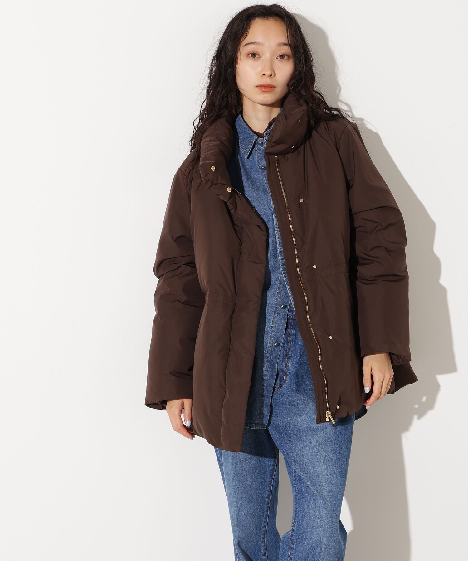  「フーデットミドルダウン」|ブルゾン・スタジャン|