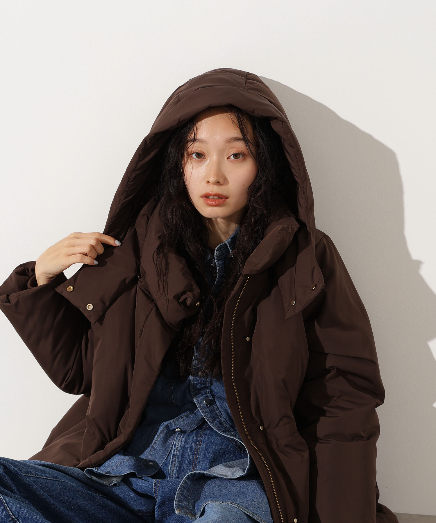  「フーデットミドルダウン」|ブルゾン・スタジャン|