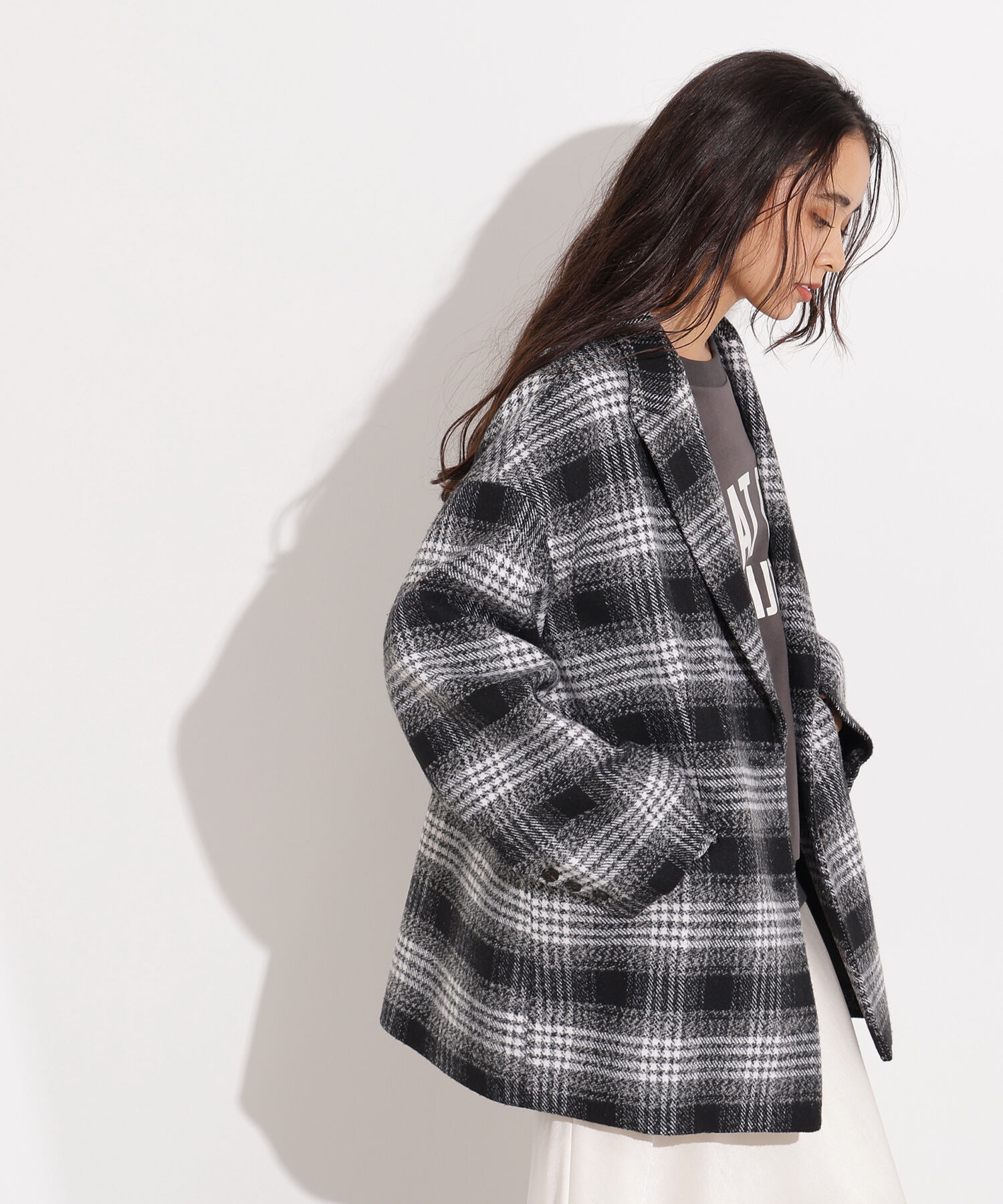  「オーバージャケットコート」|ブルゾン・スタジャン|