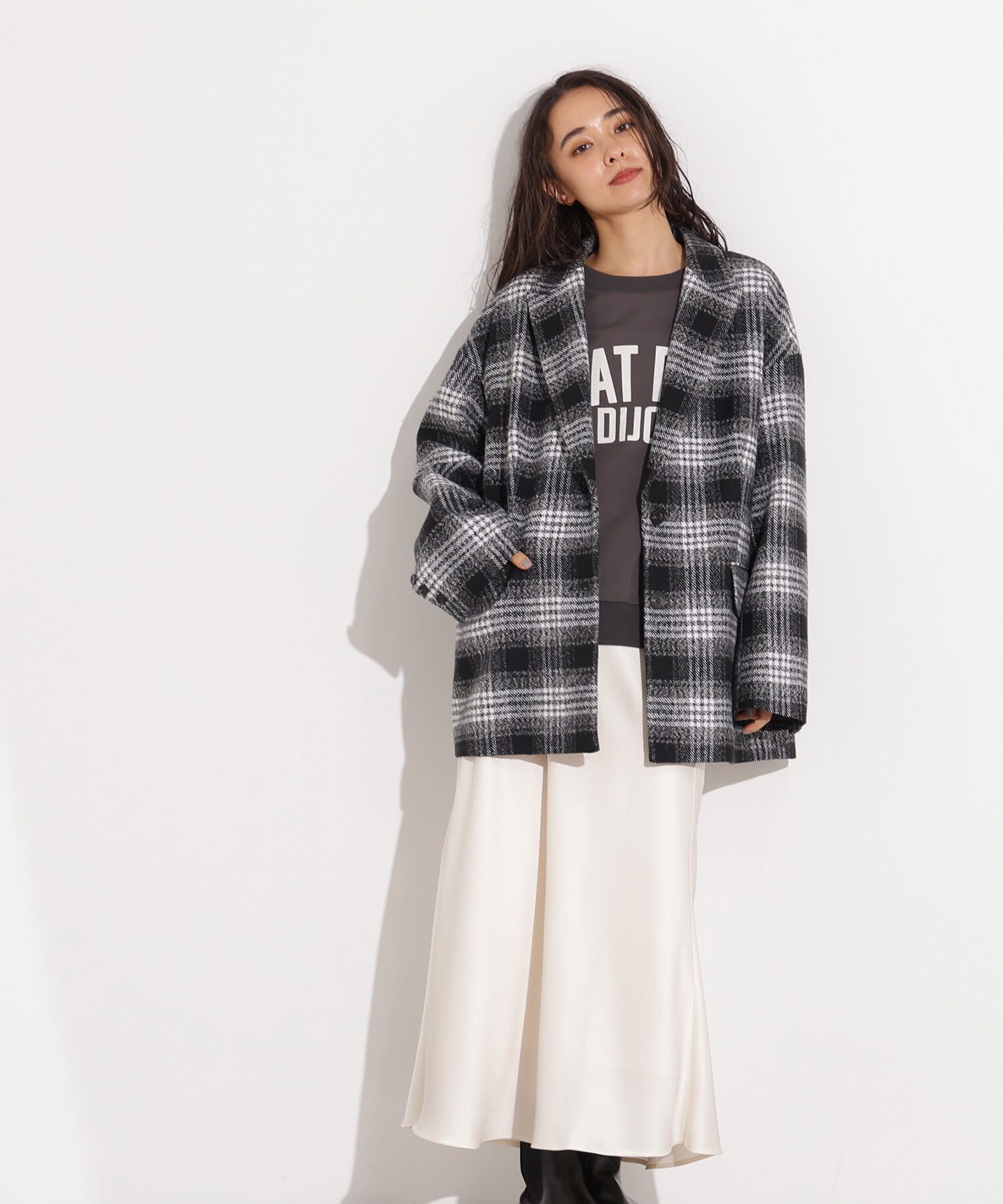  「オーバージャケットコート」|ブルゾン・スタジャン|