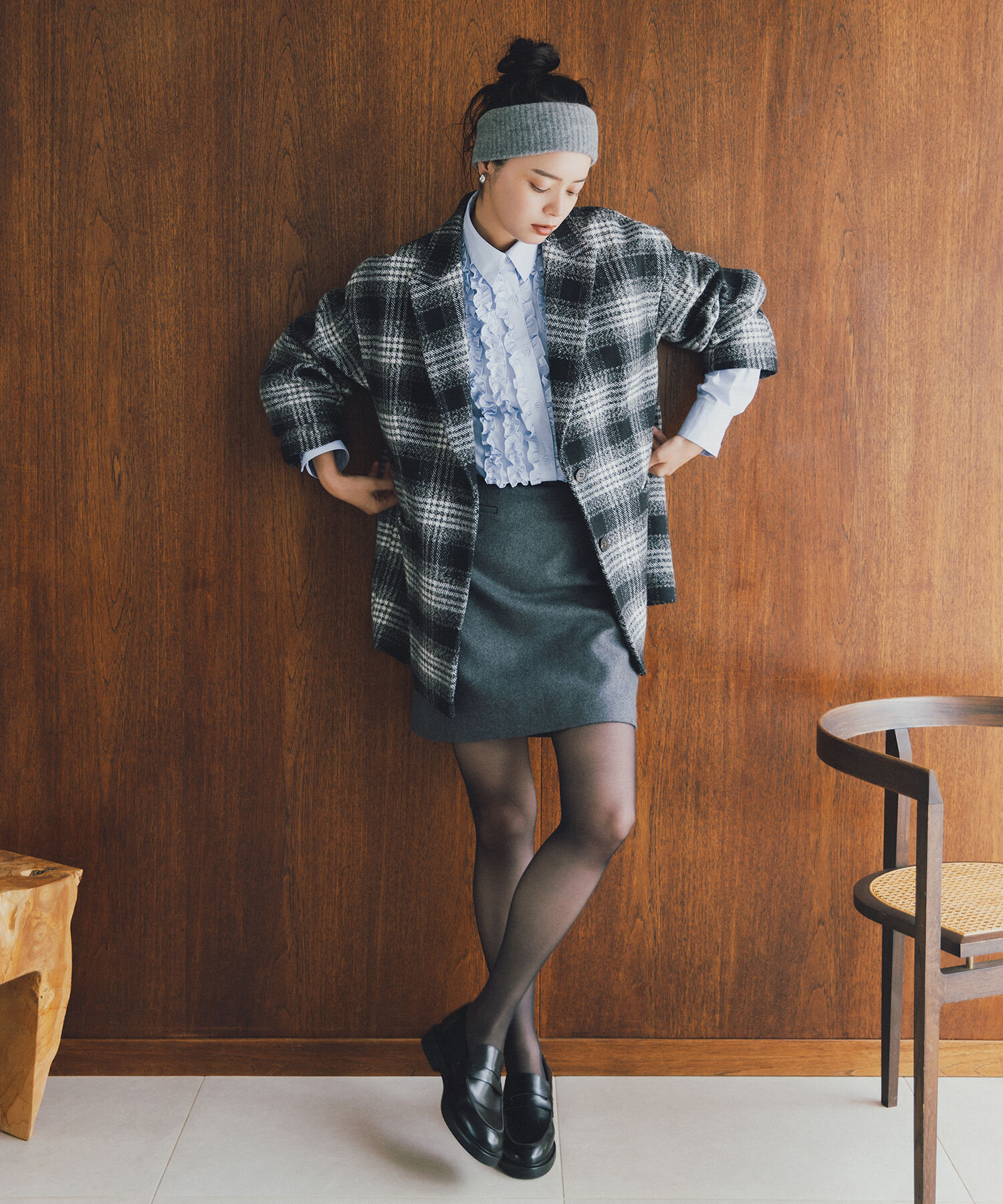  「オーバージャケットコート」|ブルゾン・スタジャン|