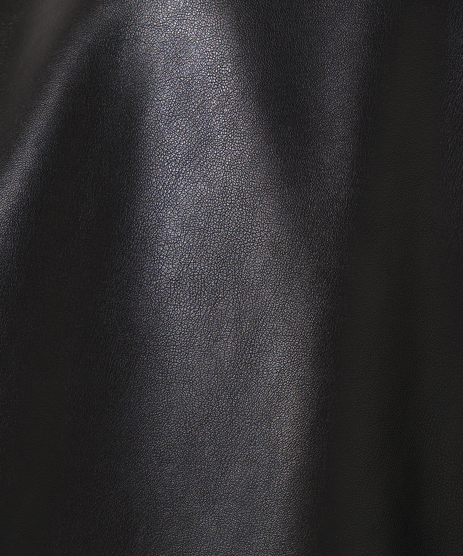  「フェイクレザーステンカラーブルゾン」|ブルゾン・スタジャン|