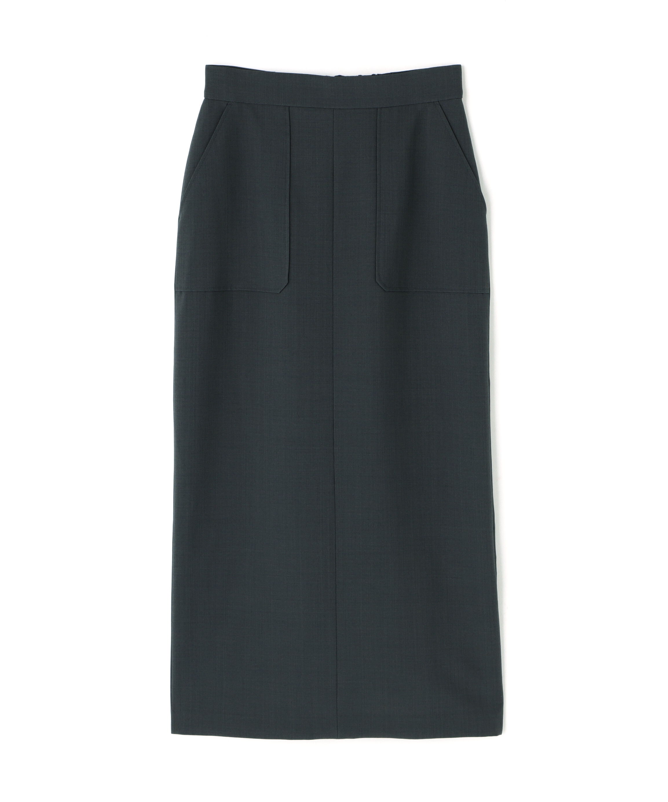  「リネンライクアウトポケットスカート」|スカート|