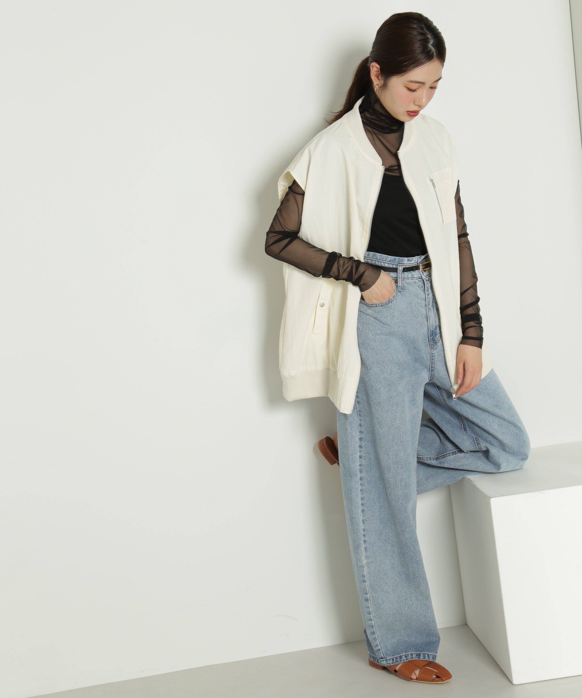  「MA1ジレ」|ブルゾン・スタジャン|