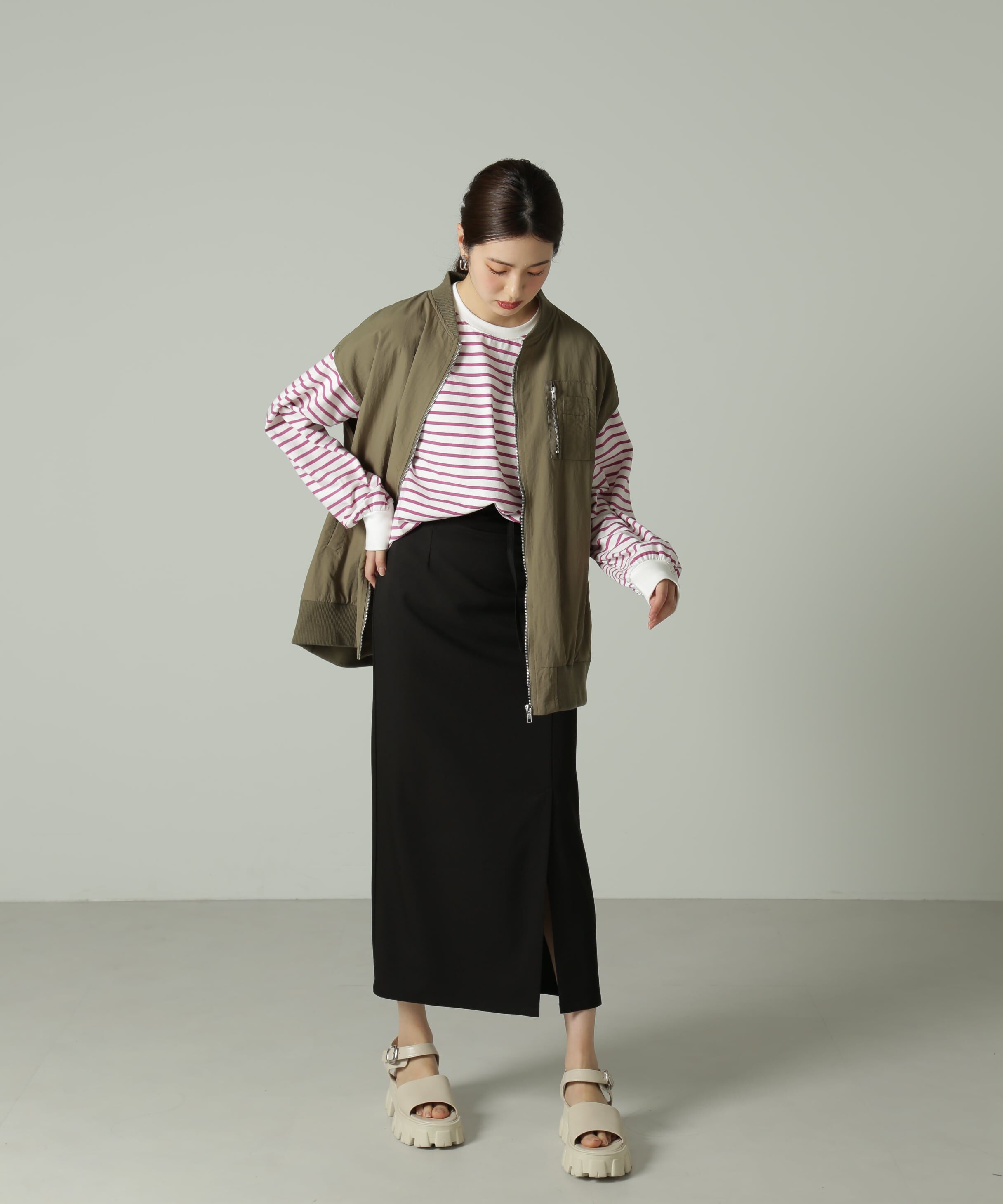  「MA1ジレ」|ブルゾン・スタジャン|