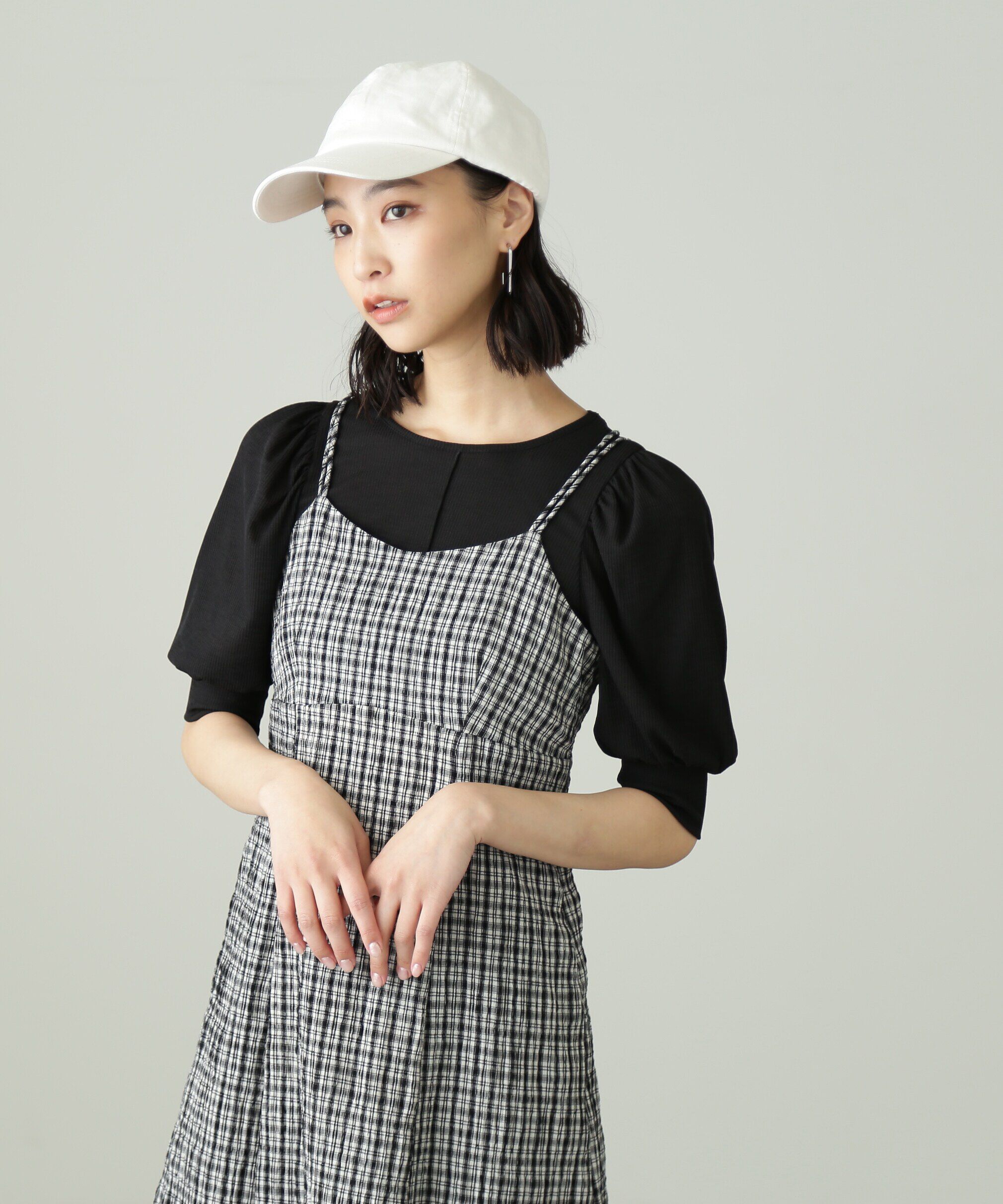  「シアーテレコボリュームスリーブカットソー」|Tシャツ・カットソー|