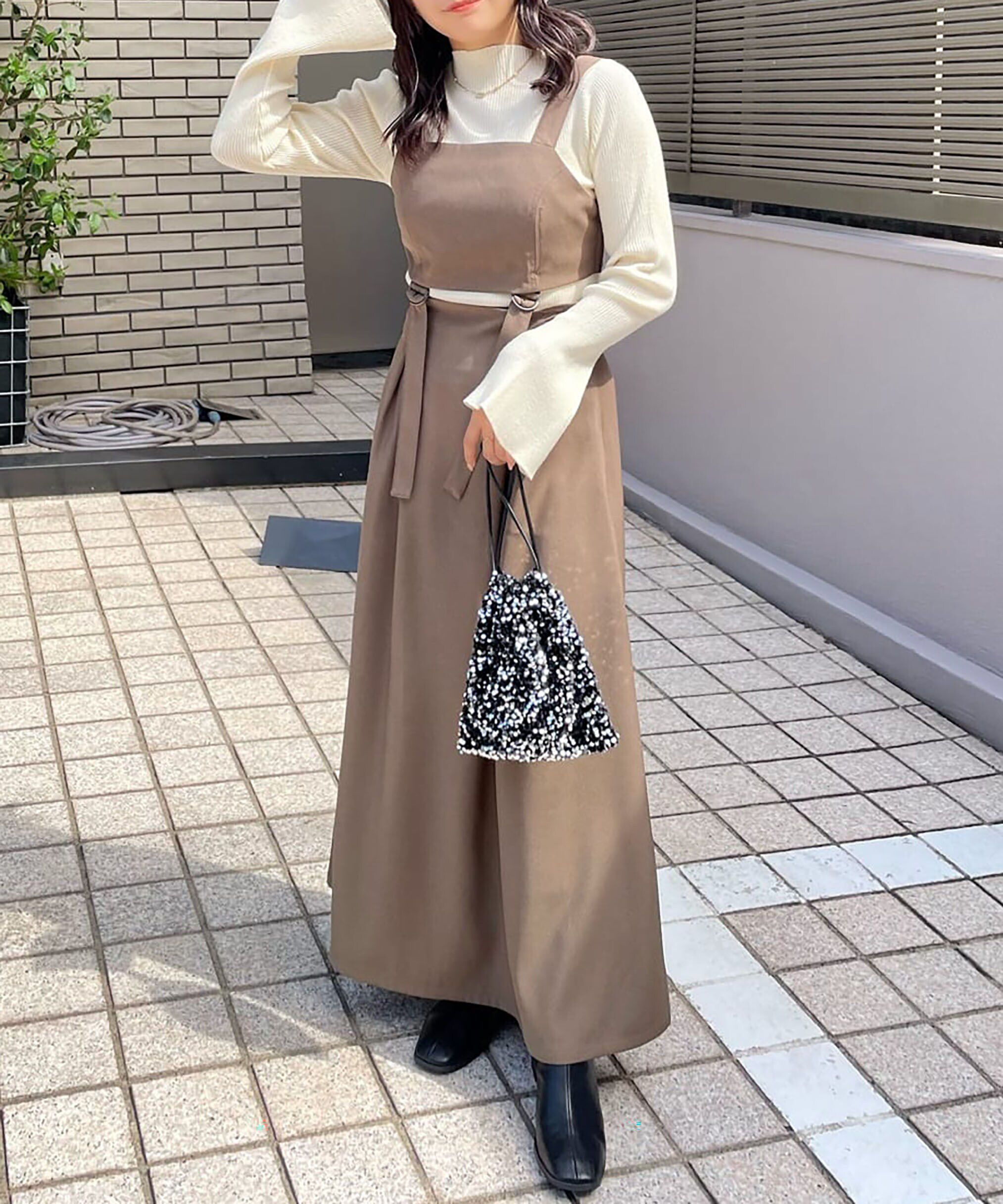  「ドッキング2Wayキャミワンピース」|ワンピース|