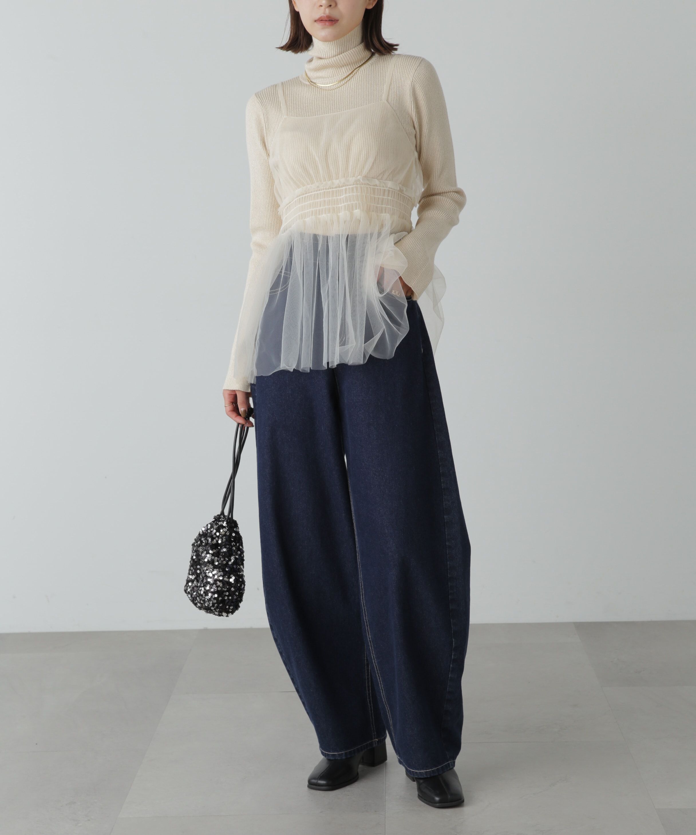  「デニムエッグパンツ」|その他|