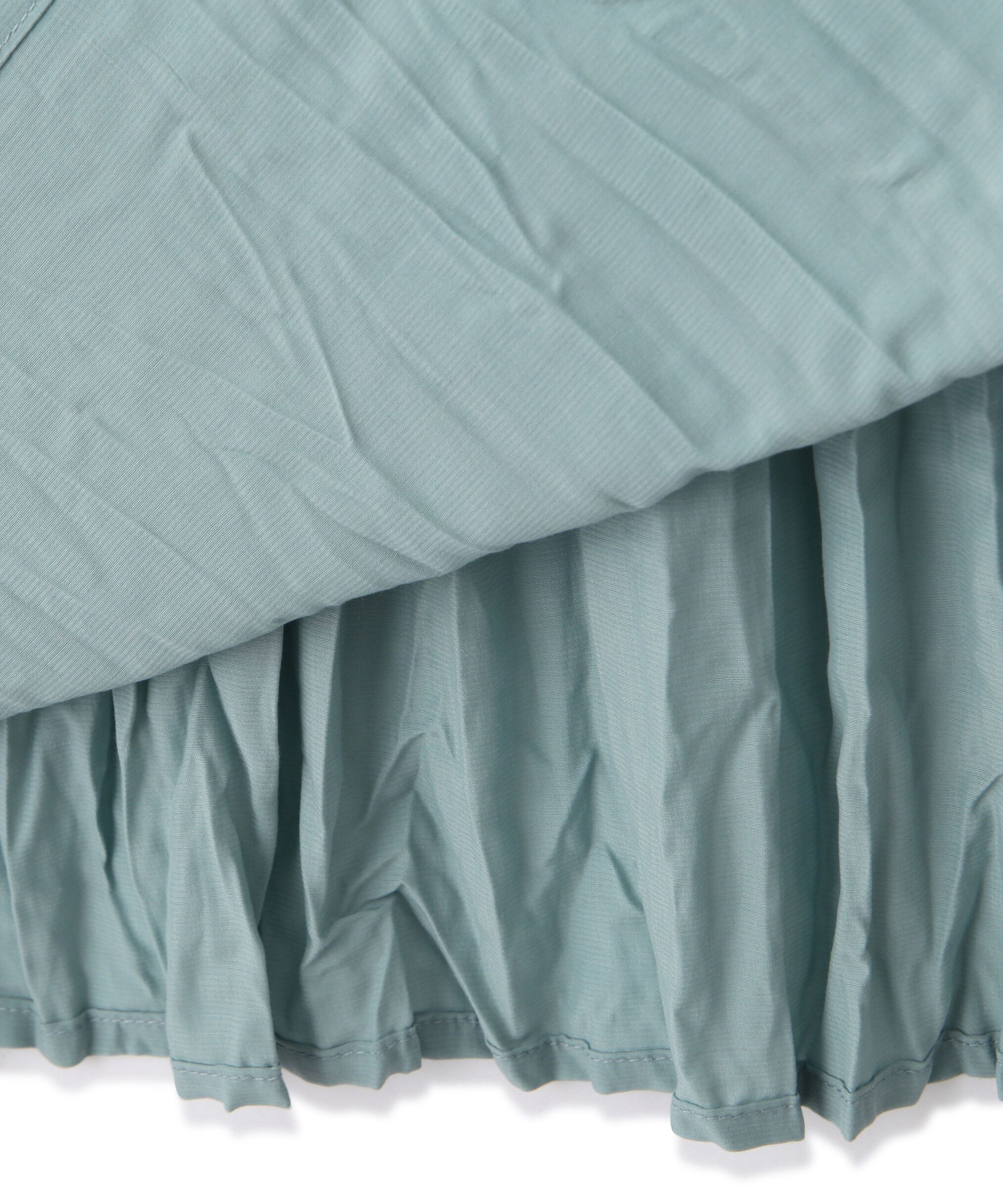  「ワッシャーティアードノースリーブワンピース」|ワンピース|