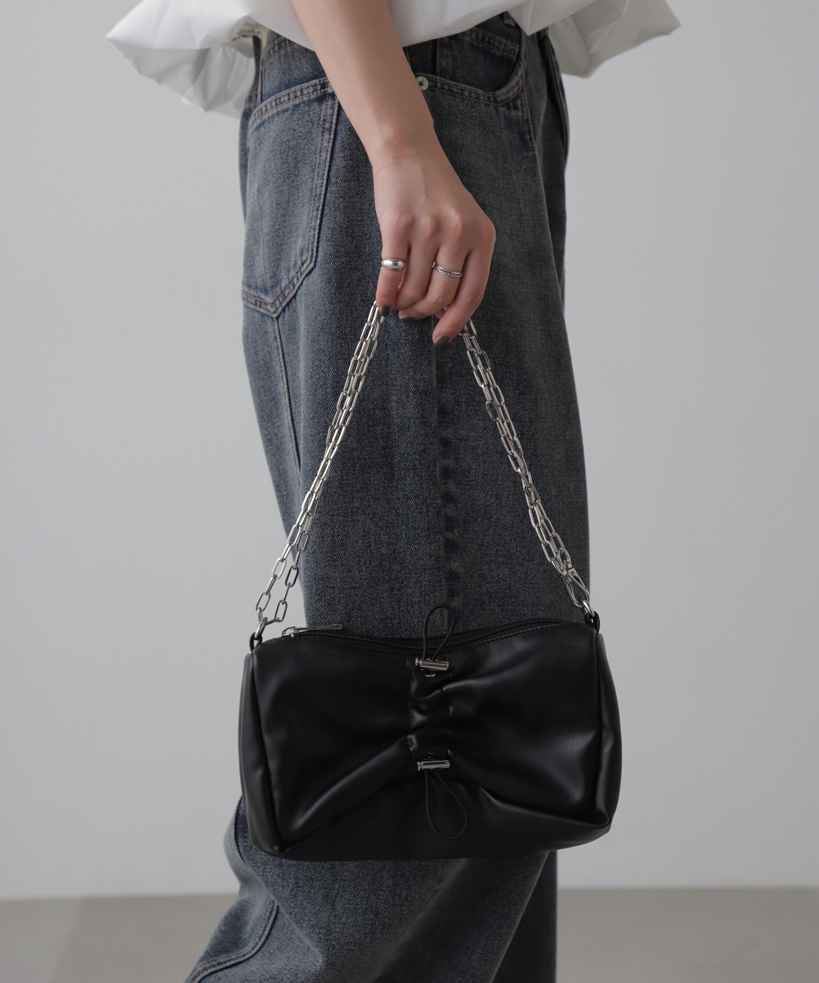  「センタータックバッグ」|その他|ブラック