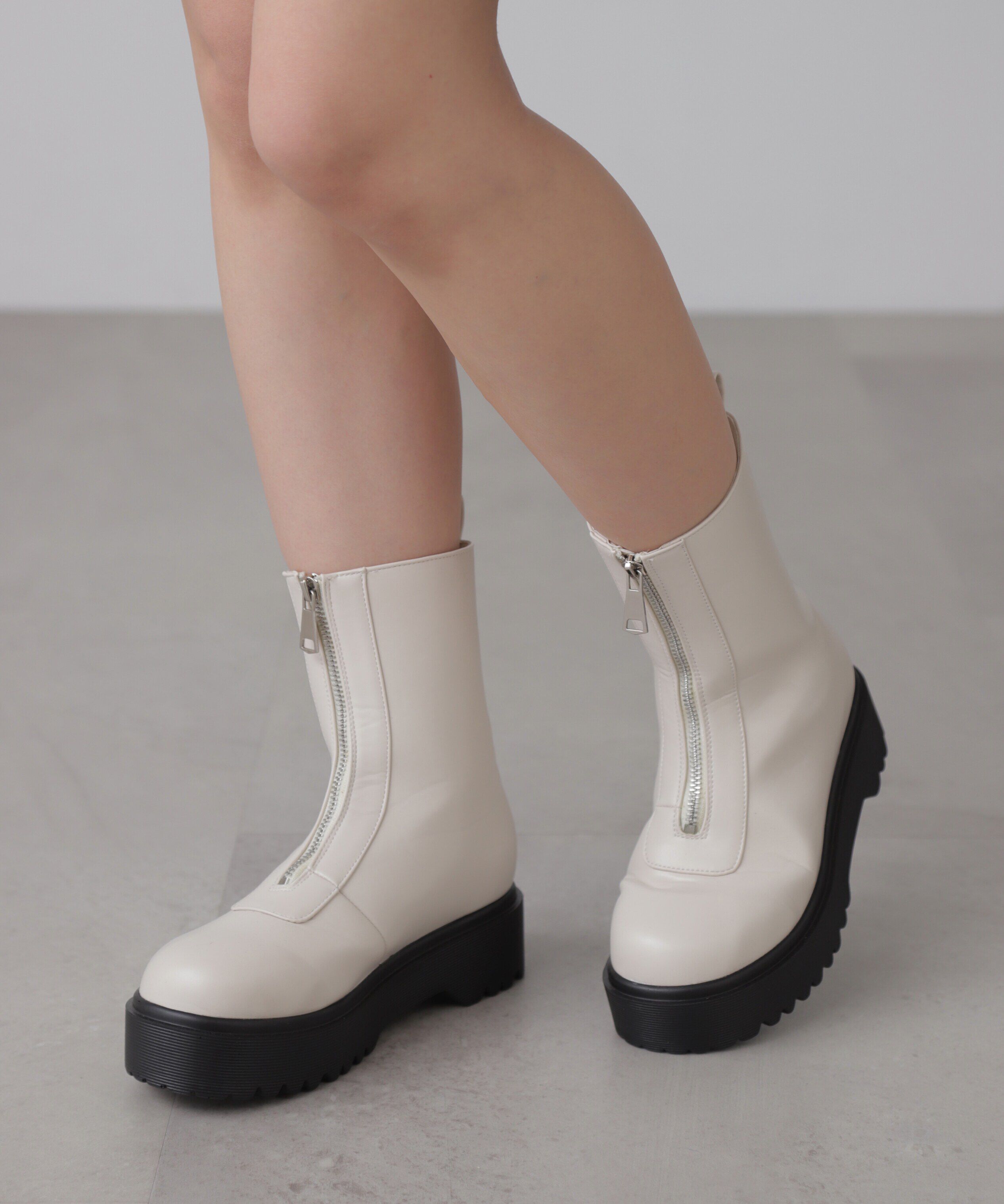  「センタージップブーツ」|その他|ホワイト