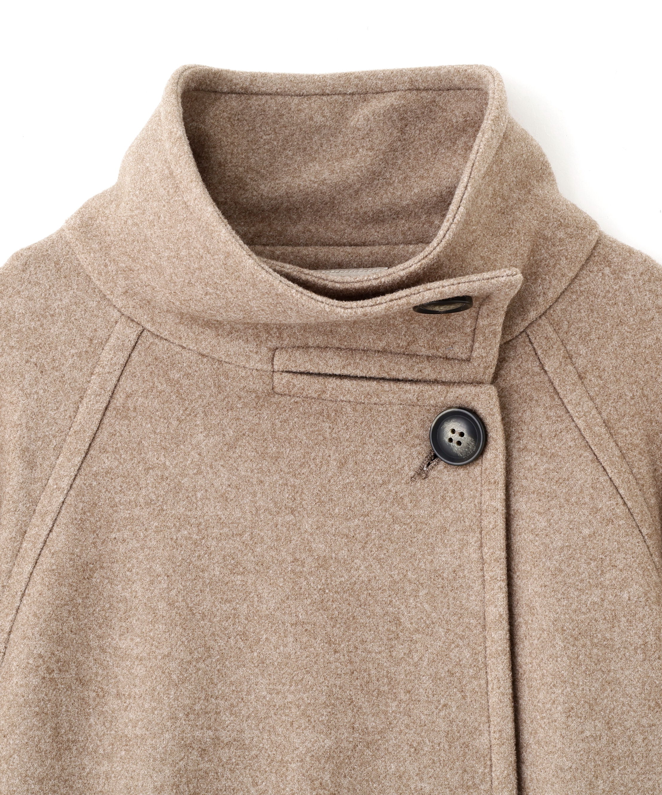  「[累計販売5000枚！選べる4色]スタンドカラーメルトンロングコート」|その他|