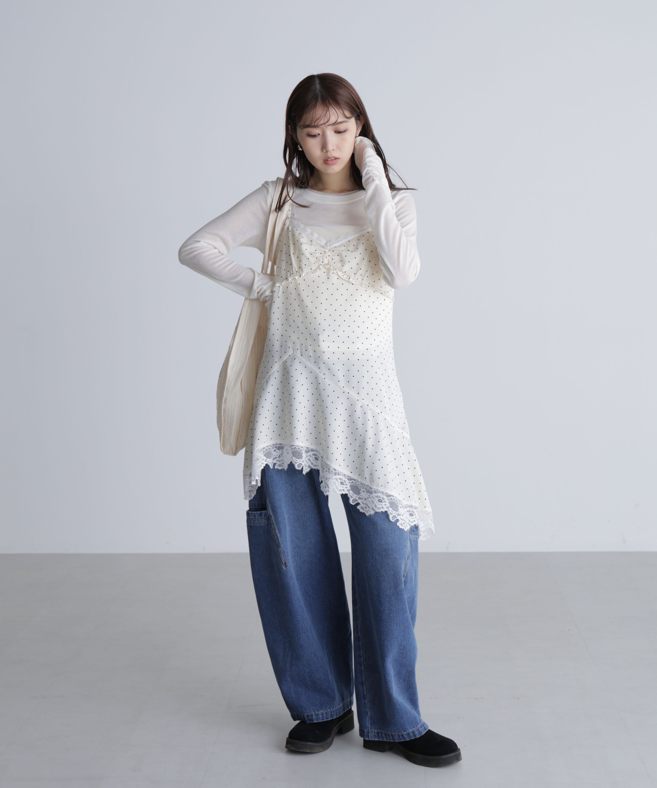  「イレヘムキャミワンピース」|ワンピース|