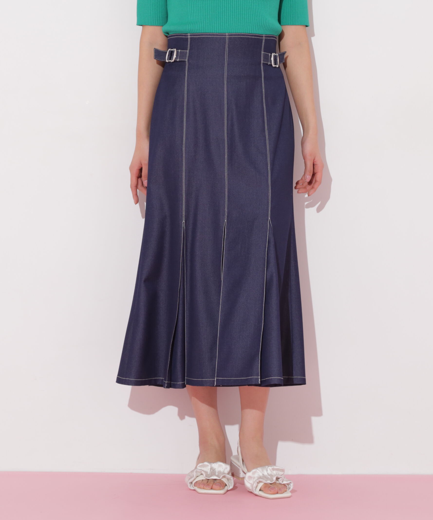  「ステッチマーメイドスカート」|スカート|