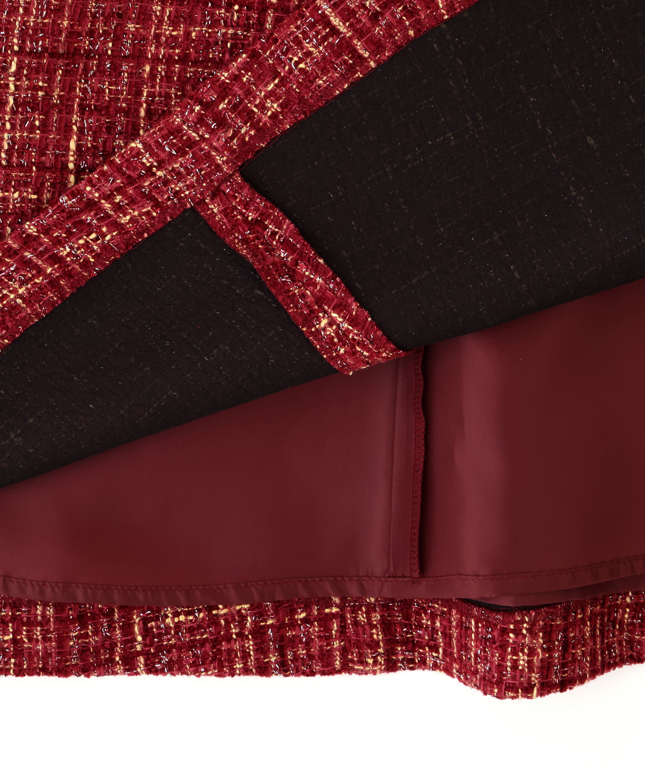  「ラメツィードミニスカート」|スカート|