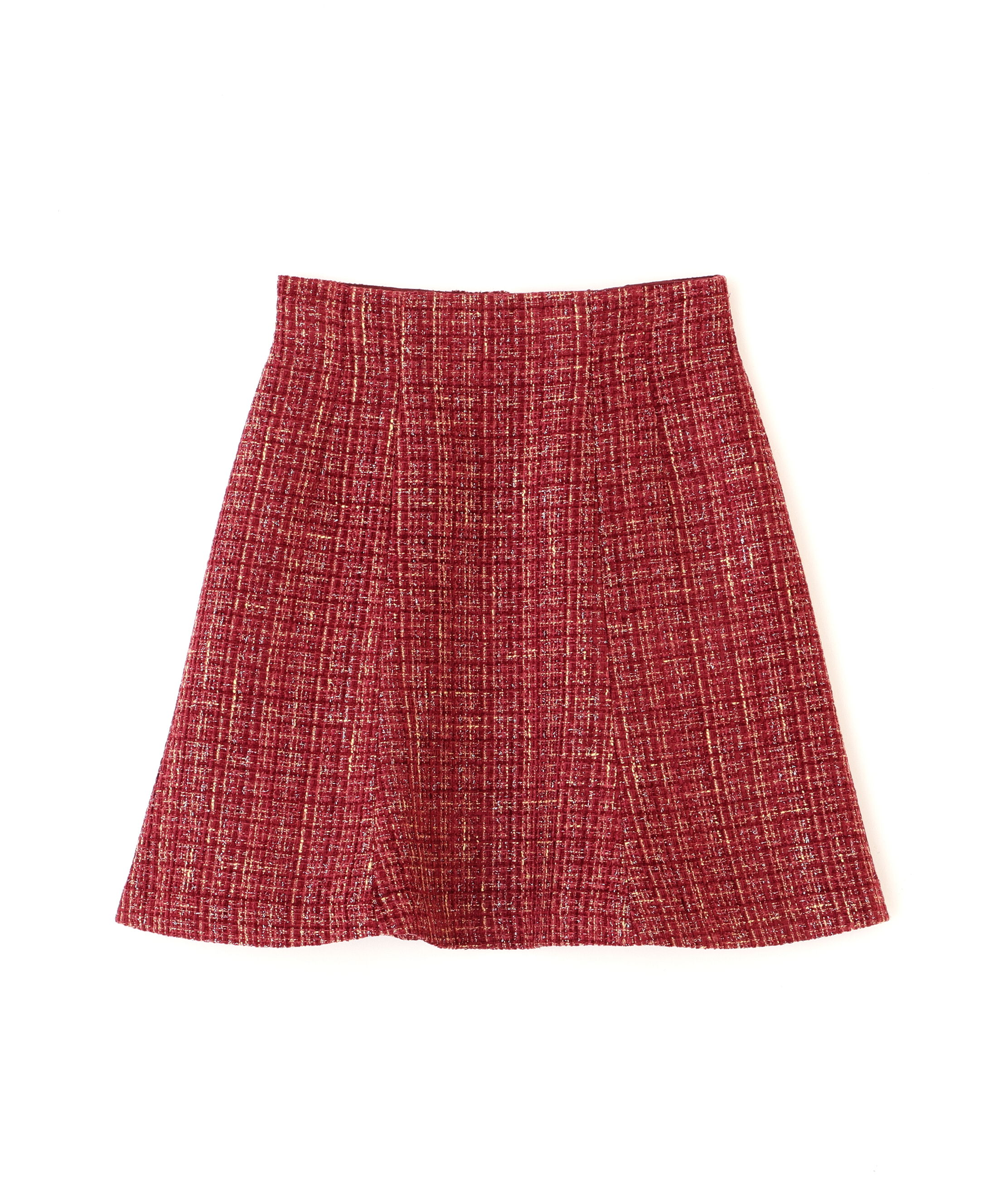  「ラメツィードミニスカート」|スカート|