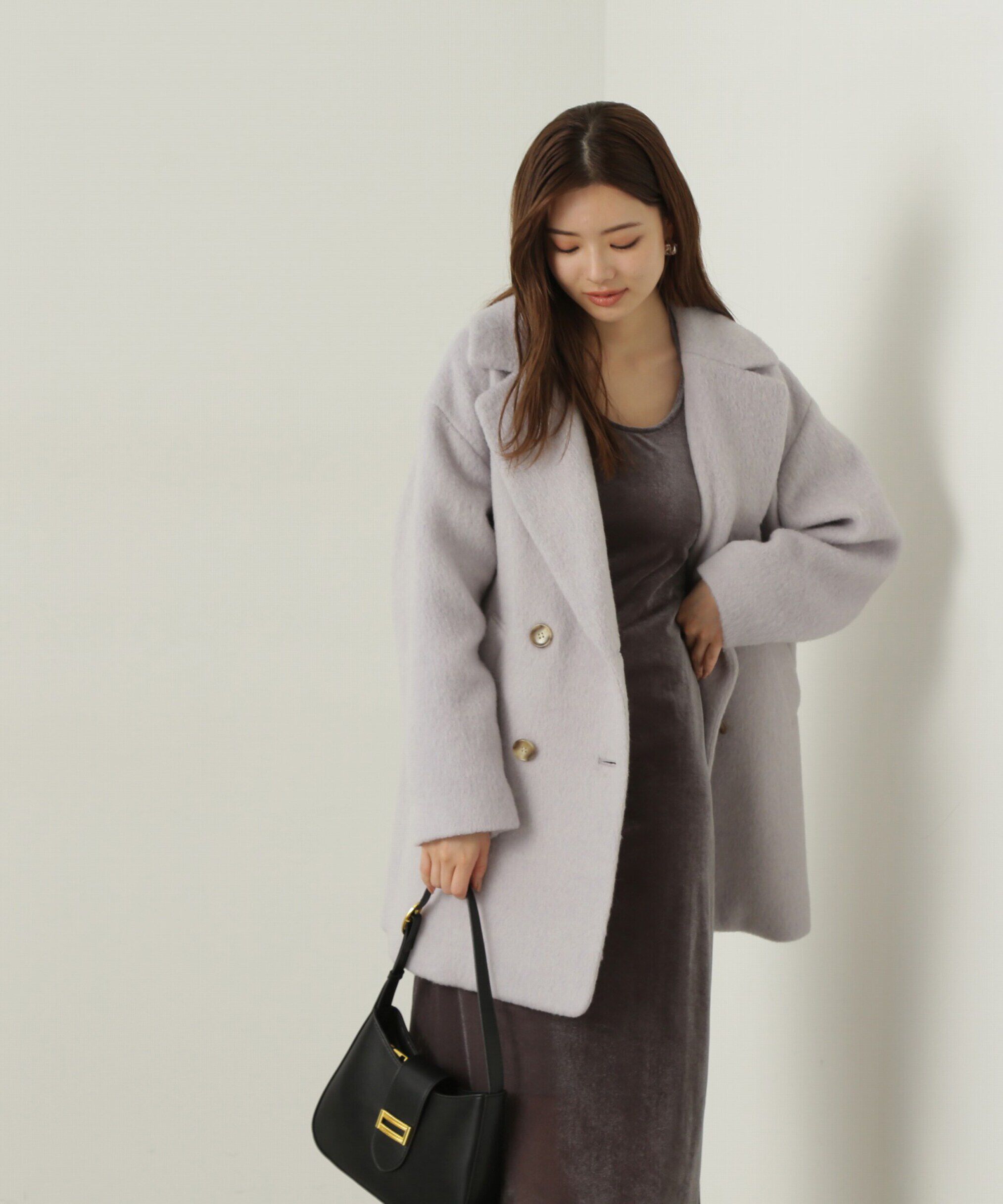 PROPORTION BODY DRESSING「ミドル丈シャギーコート　24AW」|その他|