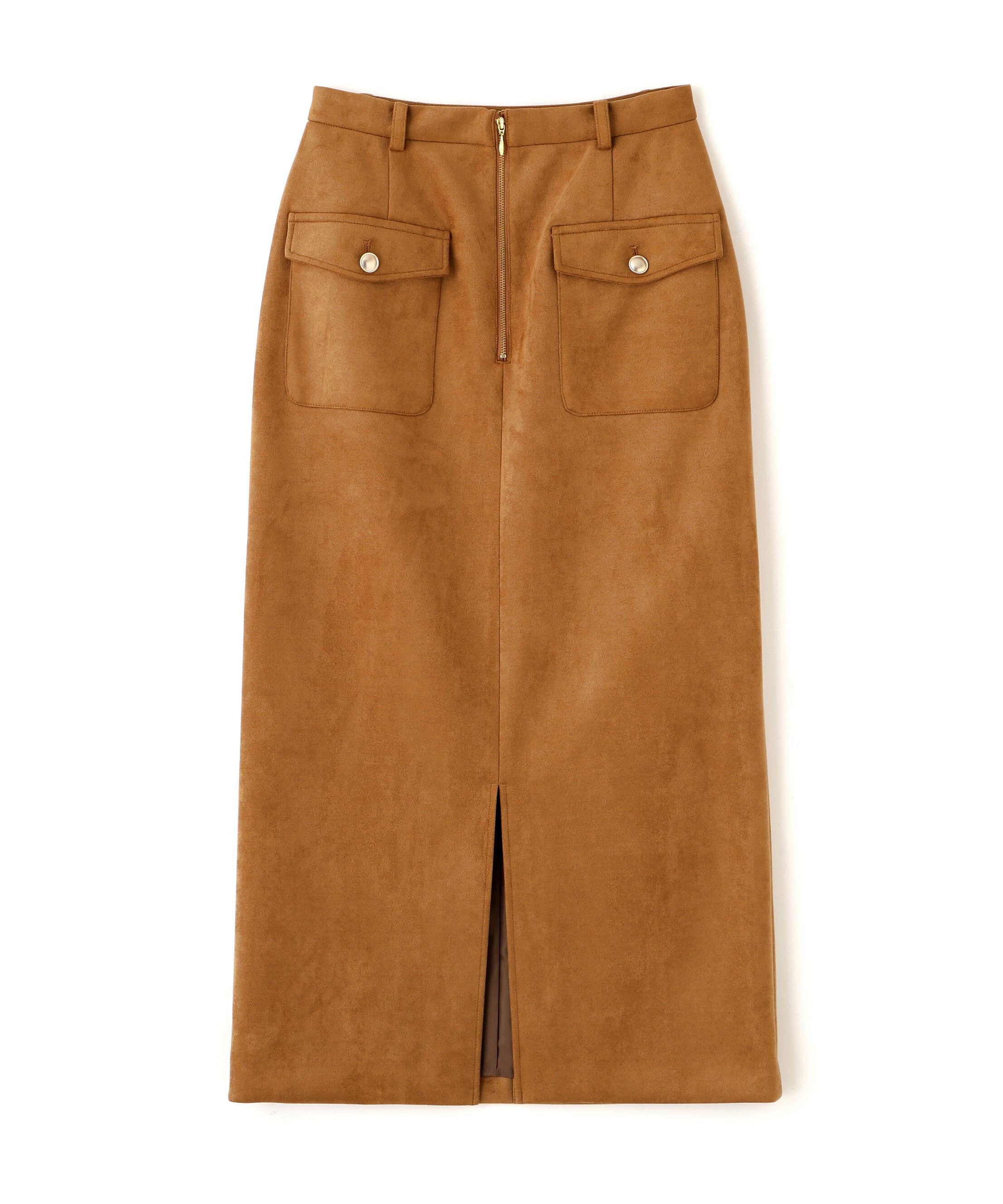 PROPORTION BODY DRESSING「ダンボールフェイクスエードタイトスカート 25AW」|スカート|