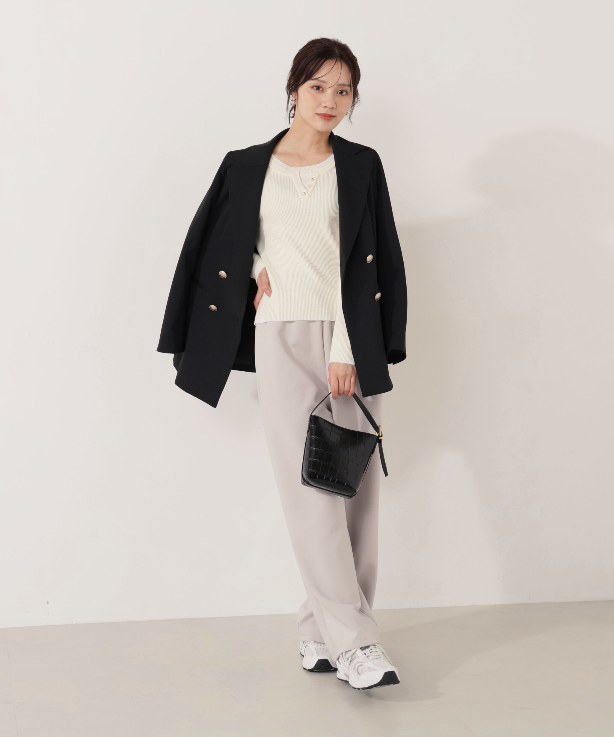 PROPORTION BODY DRESSING「ゴールド釦ダブルブレストジャケット 25AW」|その他|