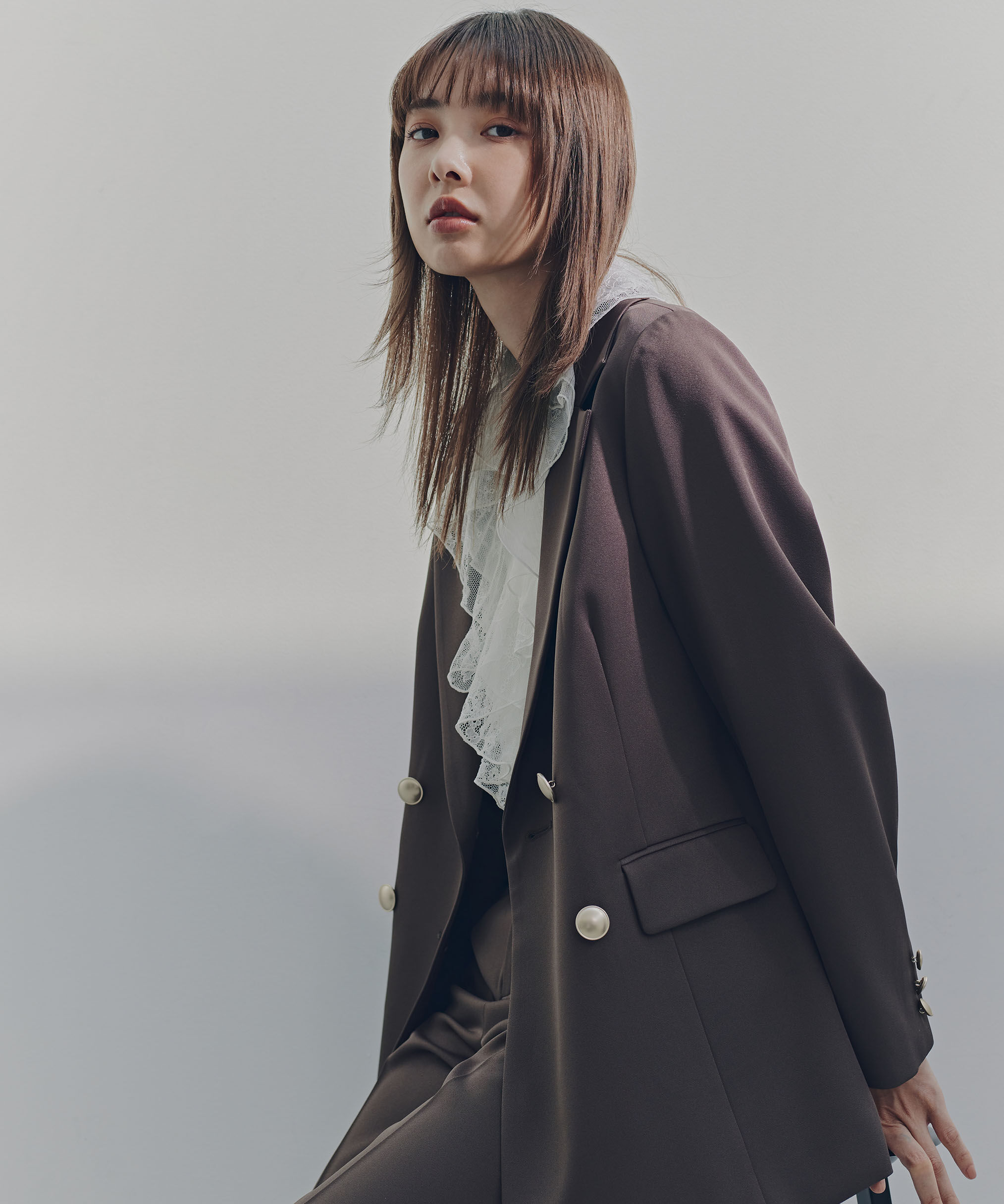 PROPORTION BODY DRESSING「ゴールド釦ダブルブレストジャケット 25AW」|その他|