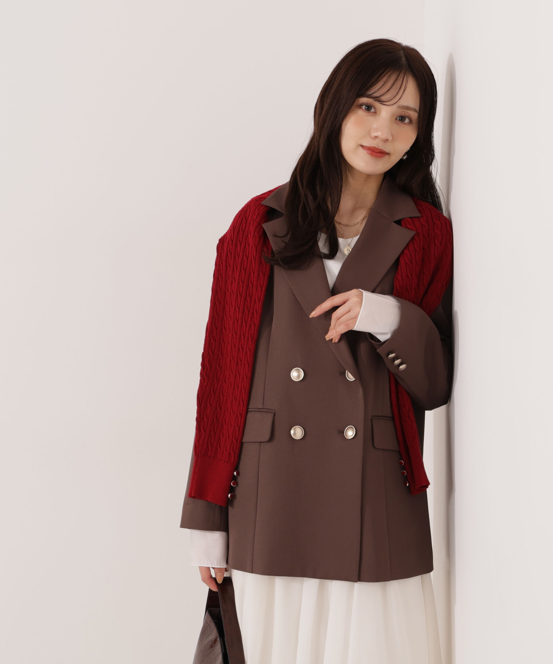 PROPORTION BODY DRESSING「ゴールド釦ダブルブレストジャケット 25AW」|その他|