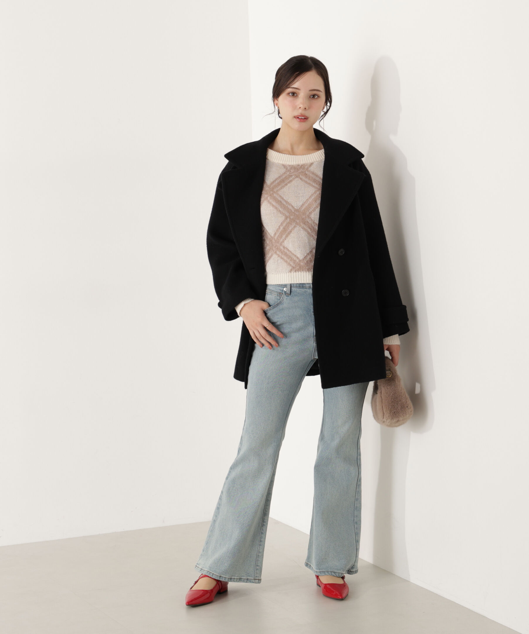 PROPORTION BODY DRESSING「2wayミドルコート 25AW」|ブルゾン・スタジャン|