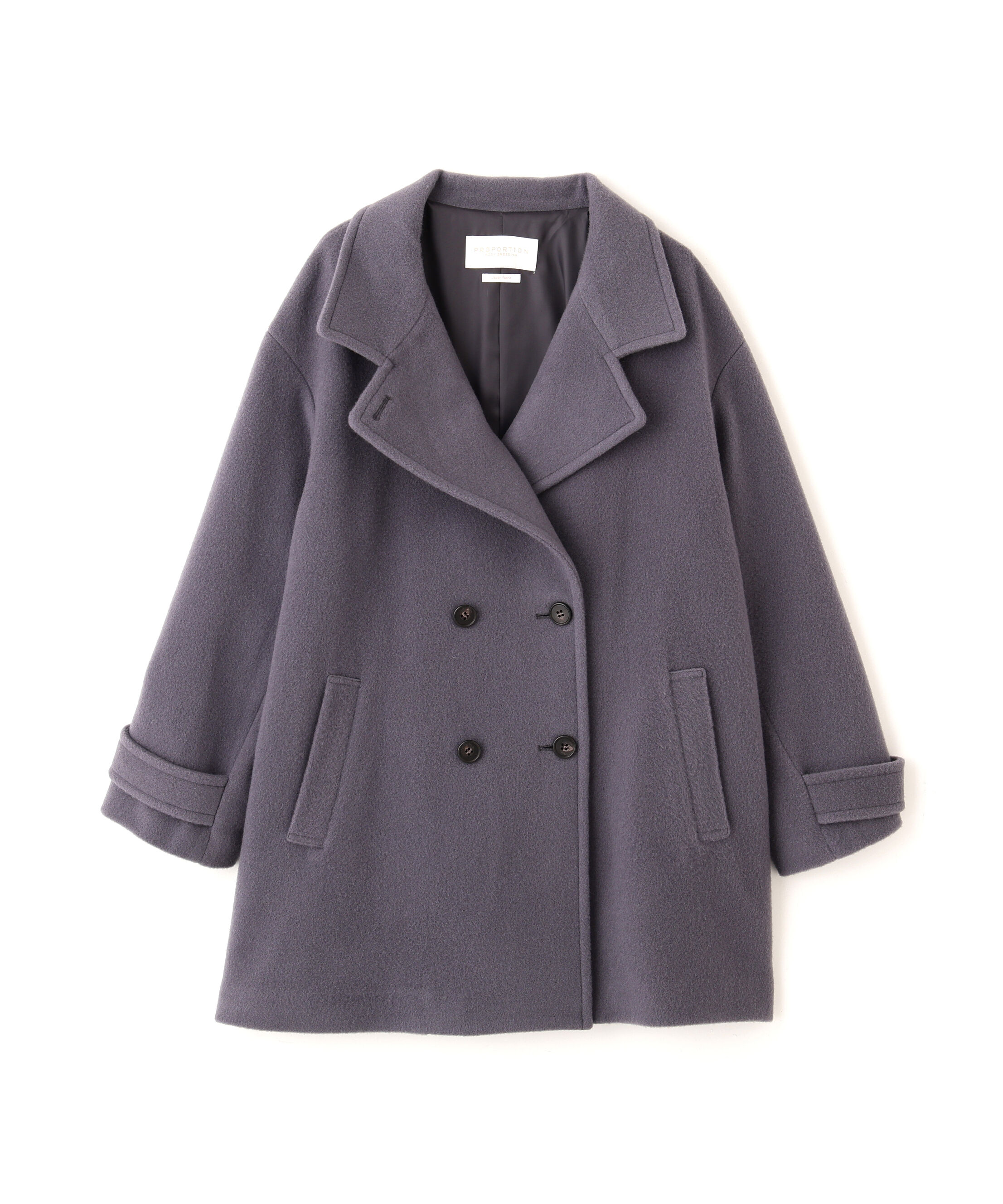 PROPORTION BODY DRESSING「2wayミドルコート 25AW」|ブルゾン・スタジャン|