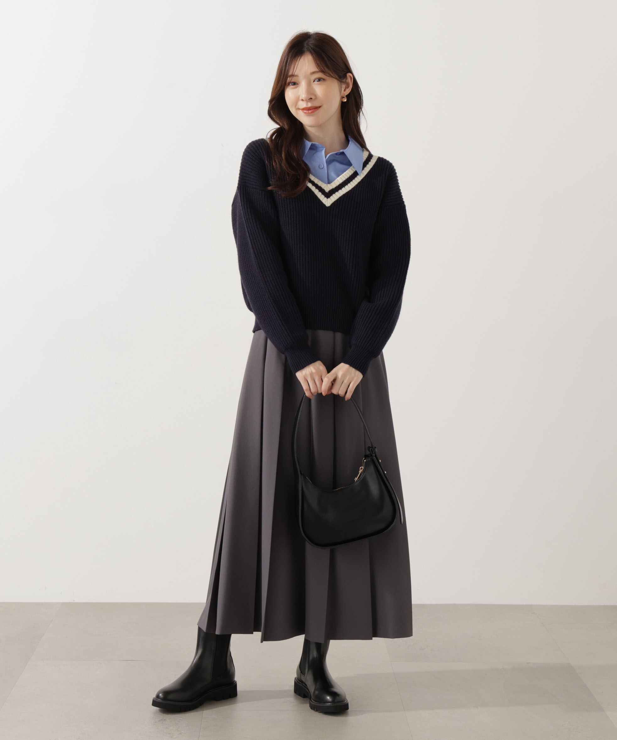 PROPORTION BODY DRESSING「＜ウォッシャブル＞ベーシックシャツ」|シャツ・ブラウス|