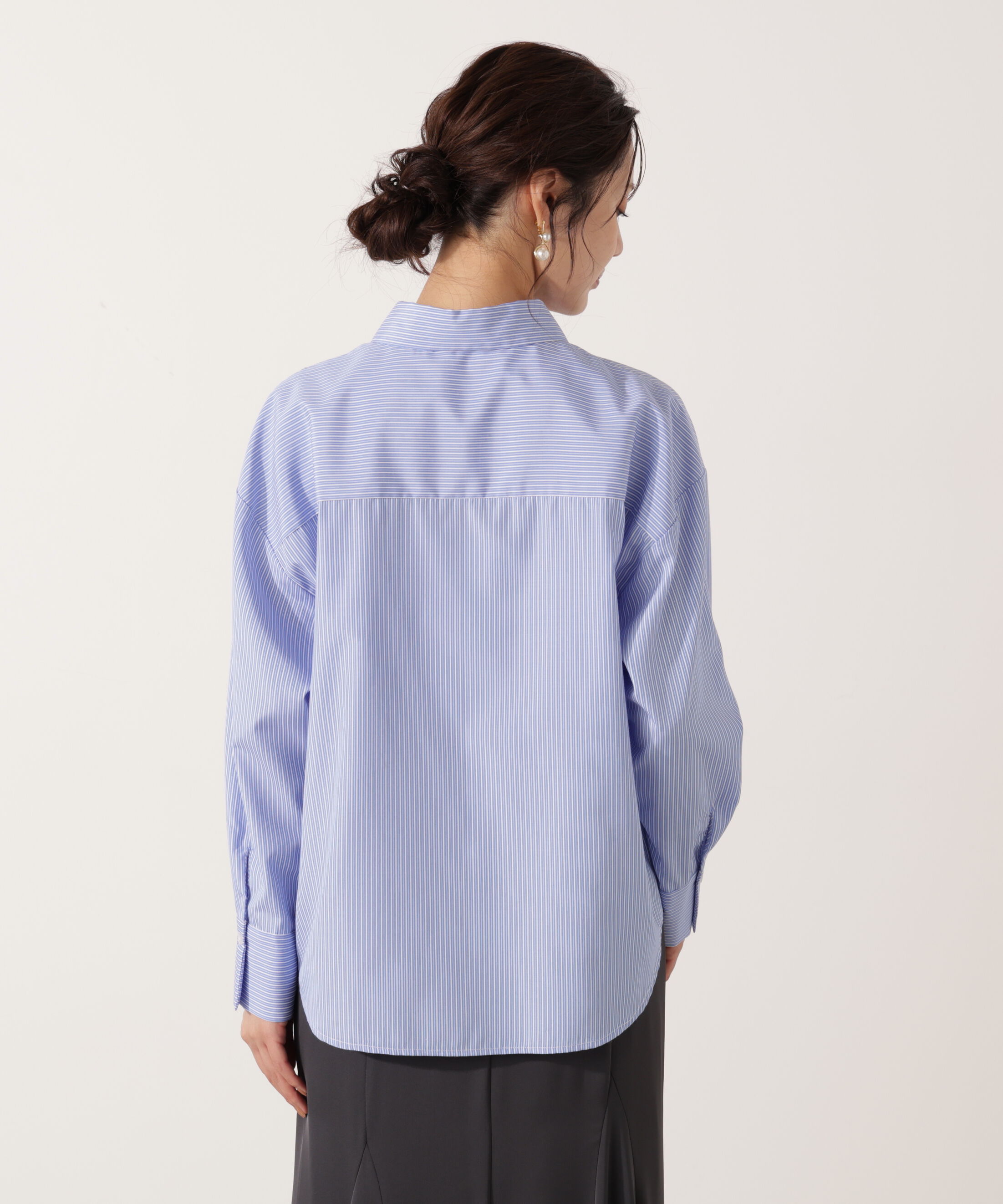 PROPORTION BODY DRESSING「＜ウォッシャブル＞ベーシックシャツ」|シャツ・ブラウス|