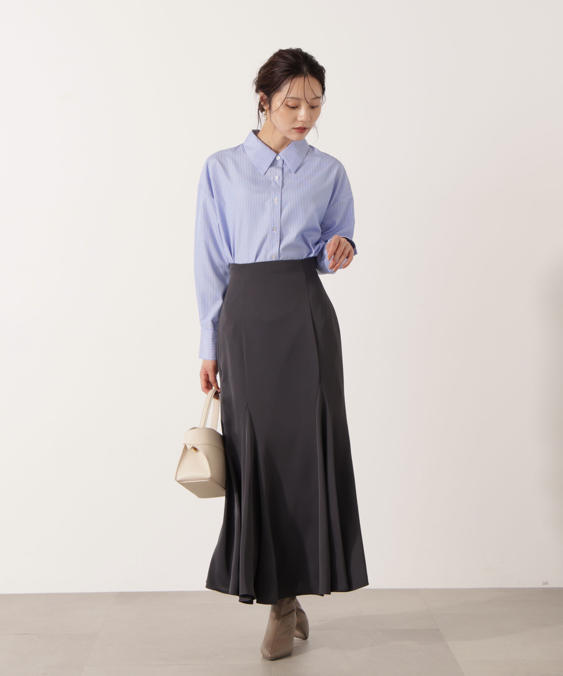 PROPORTION BODY DRESSING「＜ウォッシャブル＞ベーシックシャツ」|シャツ・ブラウス|