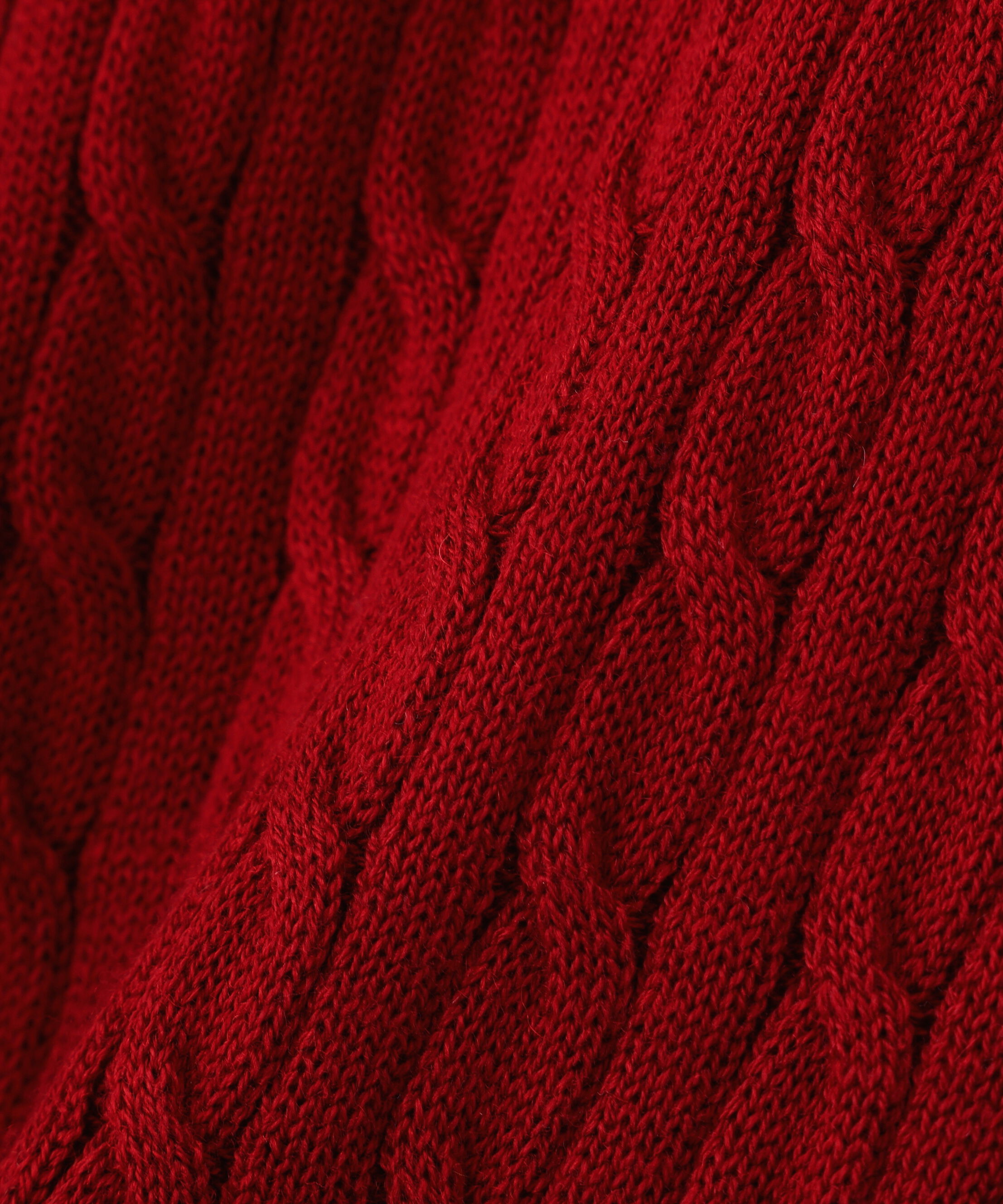 PROPORTION BODY DRESSING「＜ハンドウォッシャブル＞袖釦ミニケーブルニット」|ニット・セーター|