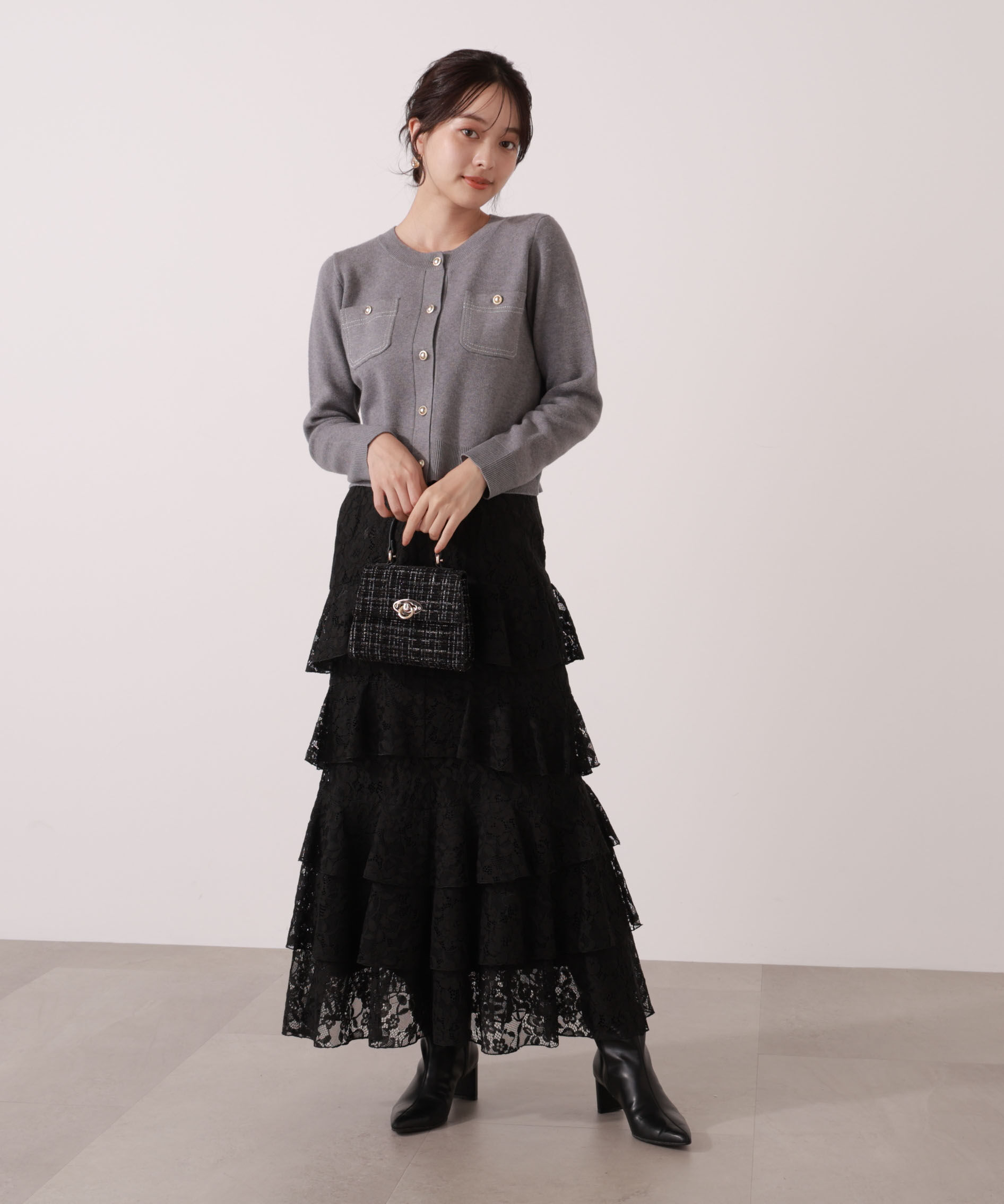 PROPORTION BODY DRESSING「ステッチニットSETUP 25AW」|ワンピース|