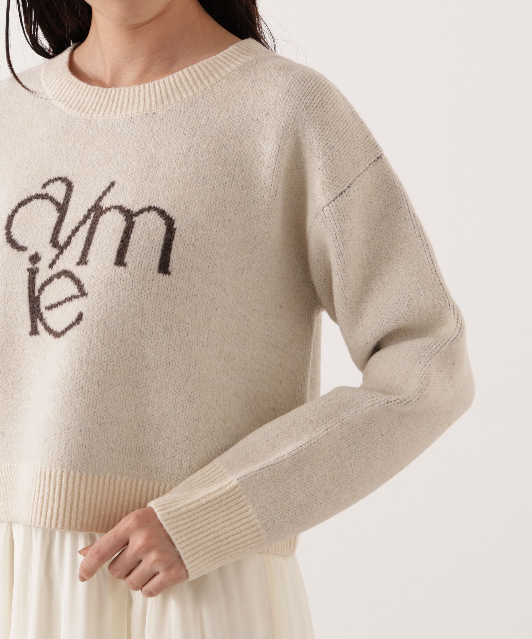 PROPORTION BODY DRESSING「ロゴニット 25AW」|ニット・セーター|