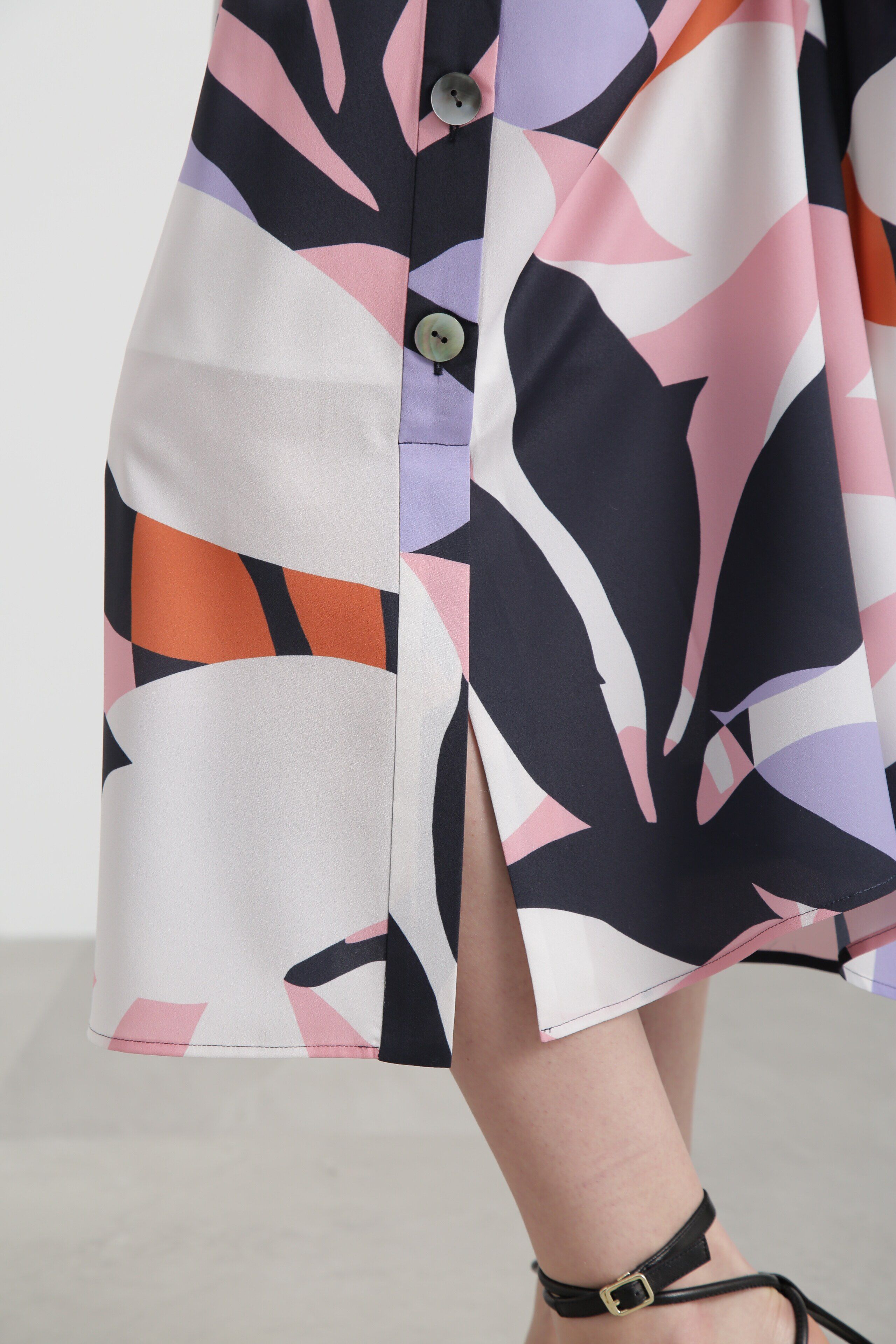  「◆リーフプリントワンピース」|ワンピース|