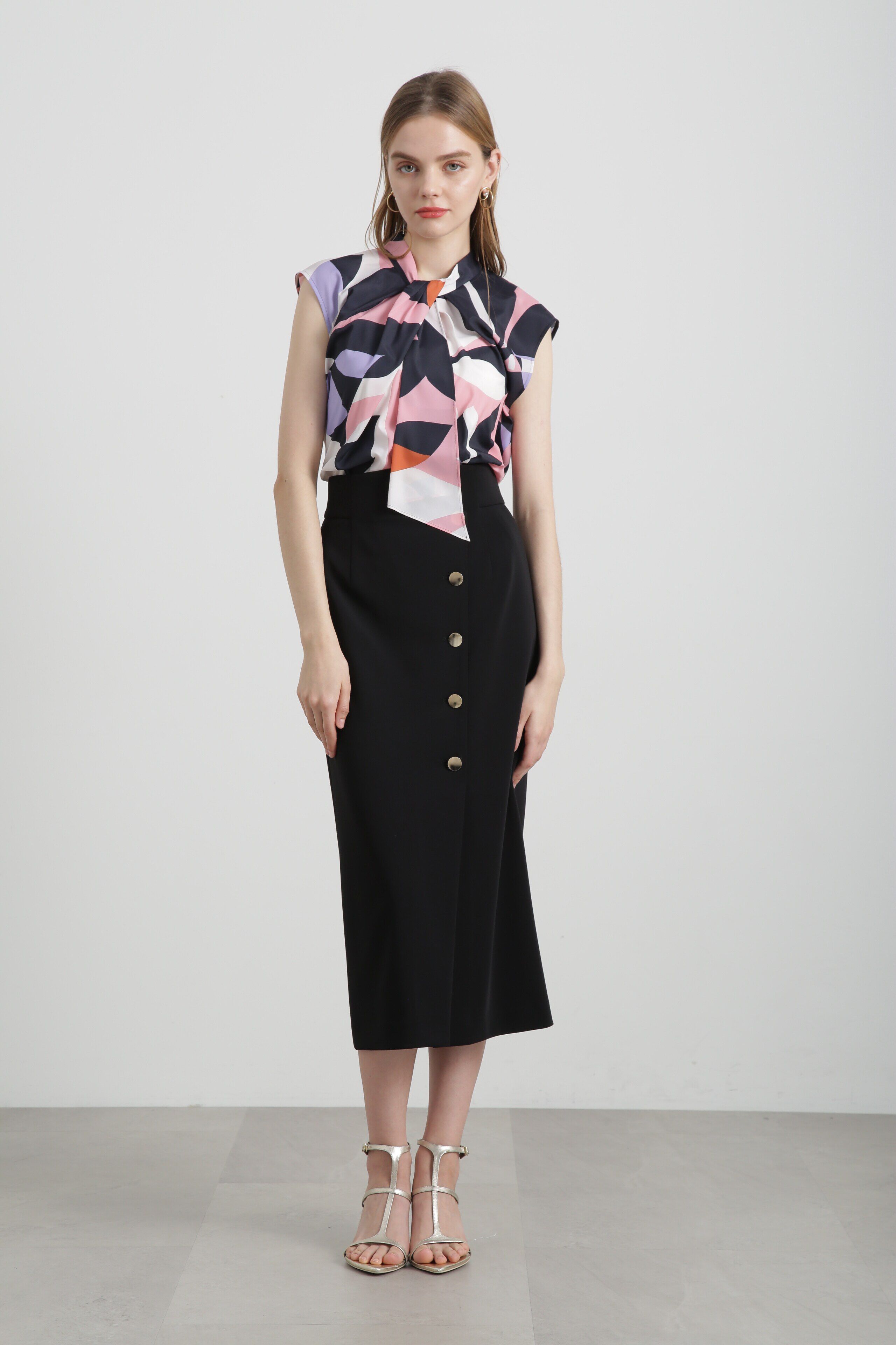  「◆フロントメタルボタンダンボールスカート」|スカート|