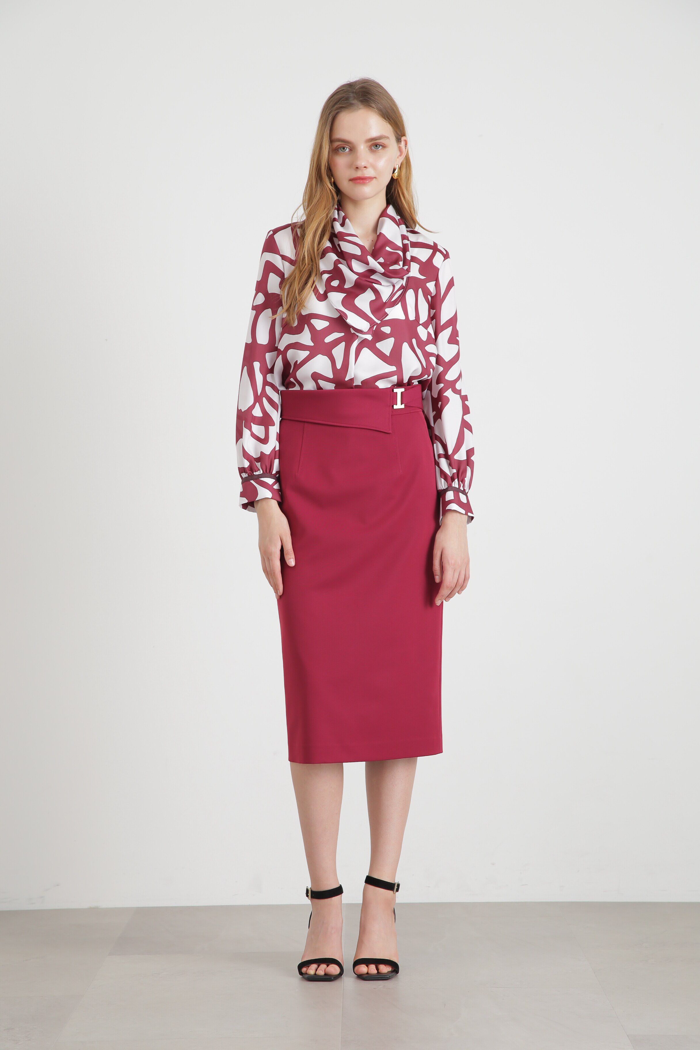  「◆メタルプレートタイトスカート」|スカート|