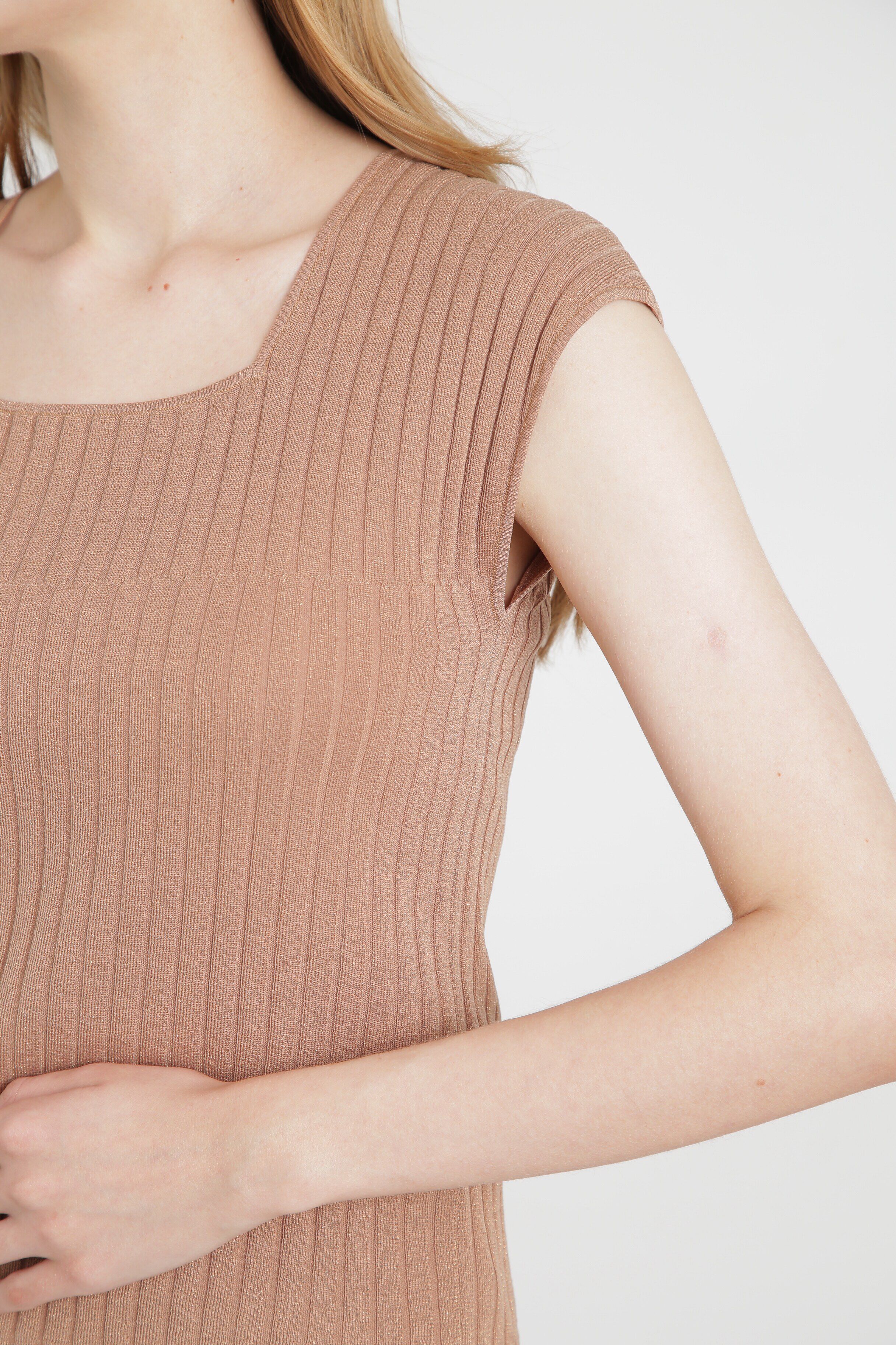  「◆スクエアネックニットトップス」|ニット・セーター|