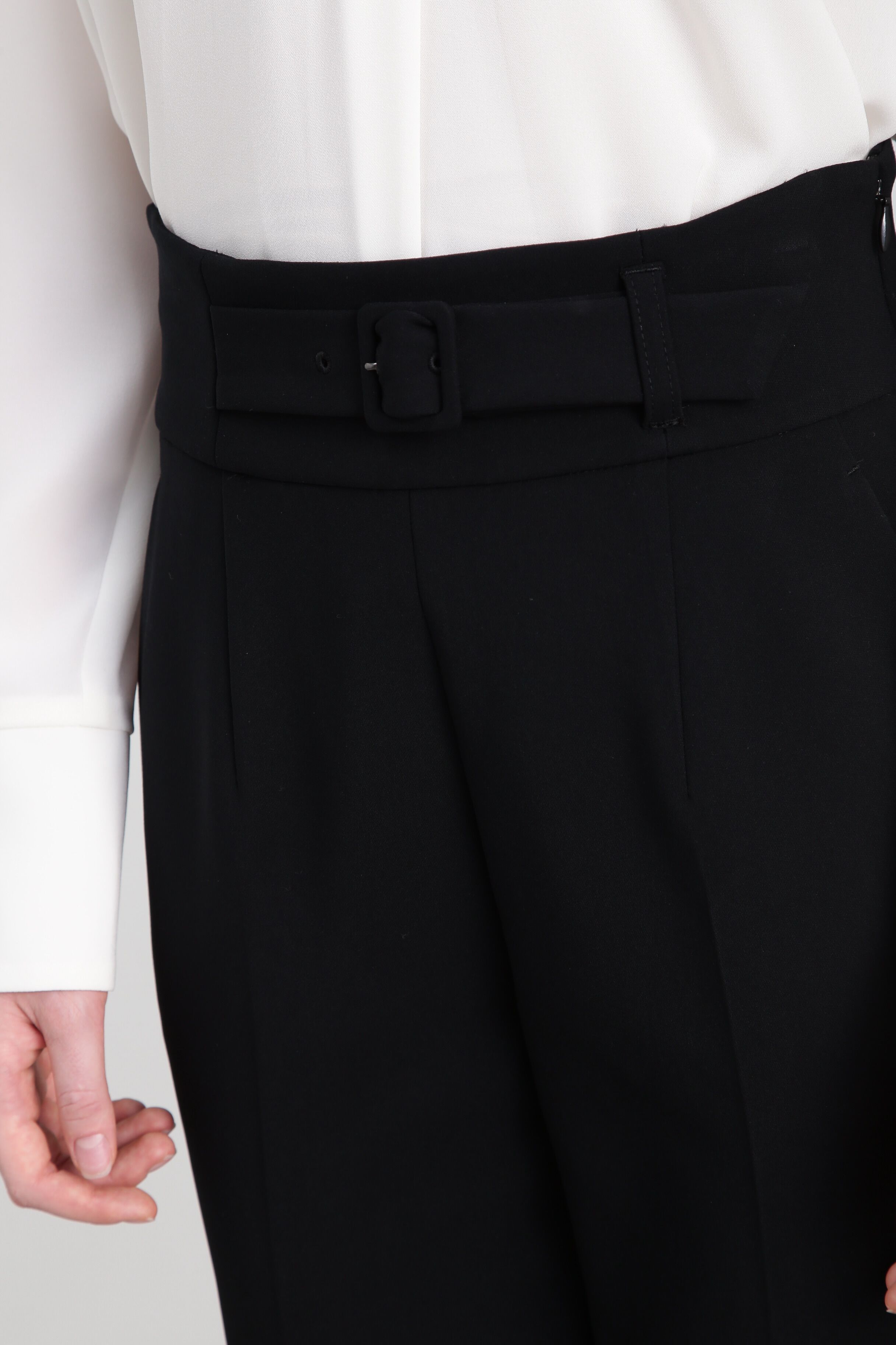  「◆[WEB限定サイズ] ハイウエストベルトパンツ」|その他|