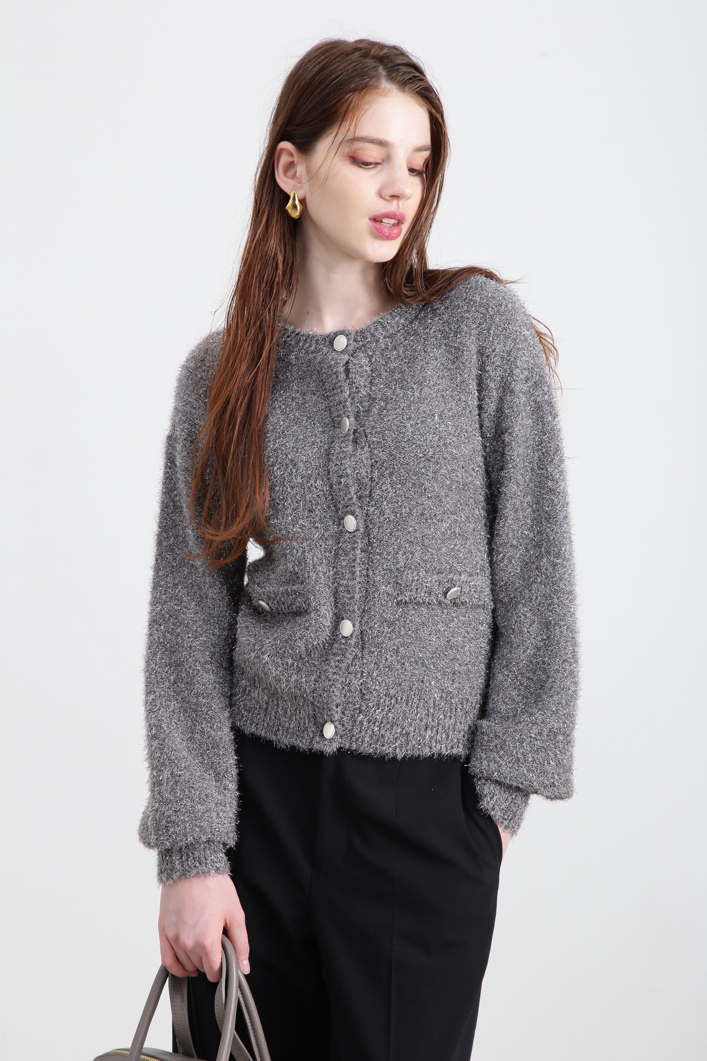  「◆ラメシャギーカーディガン」|その他|