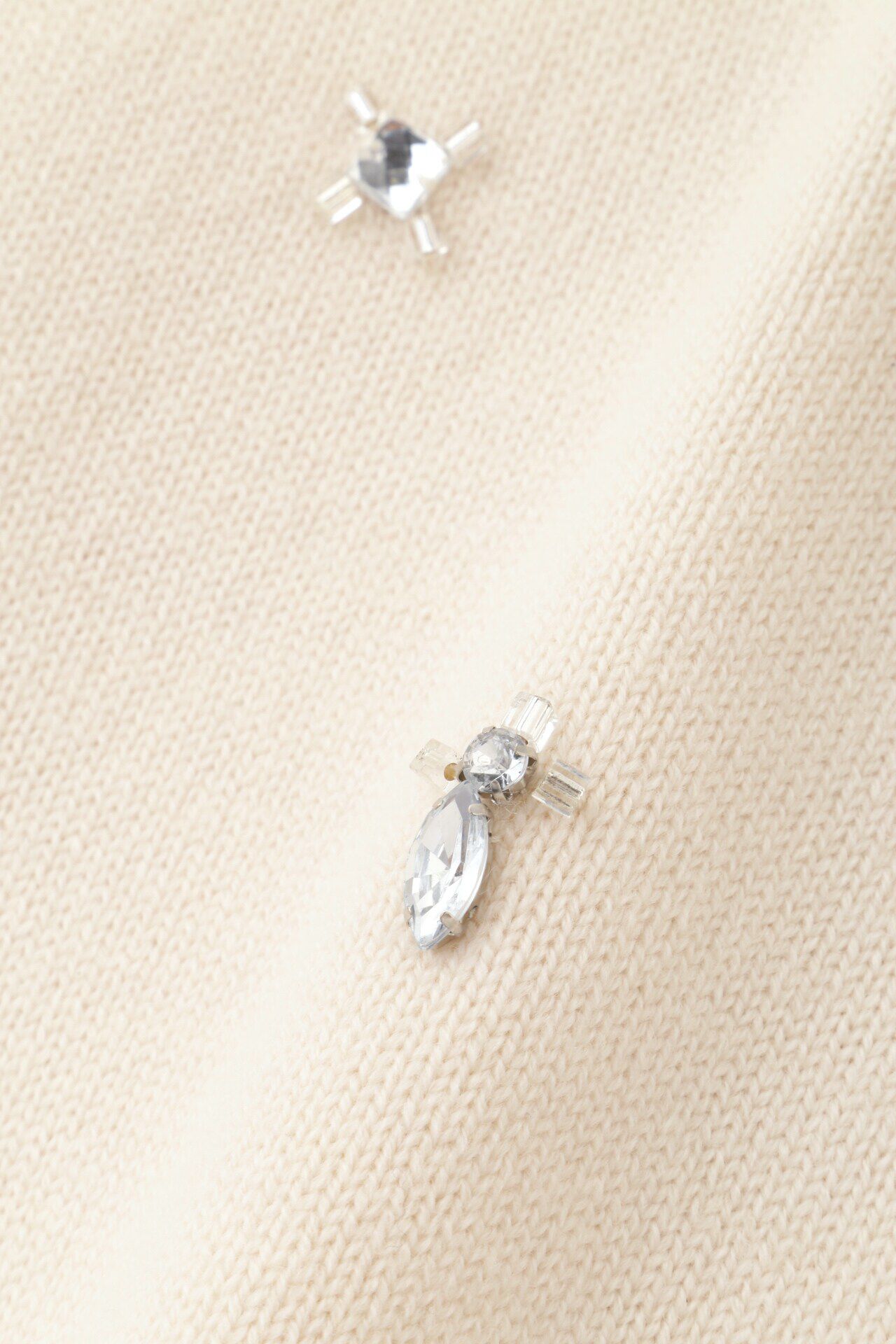  「◆ビジューニットプルオーバー」|ニット・セーター|