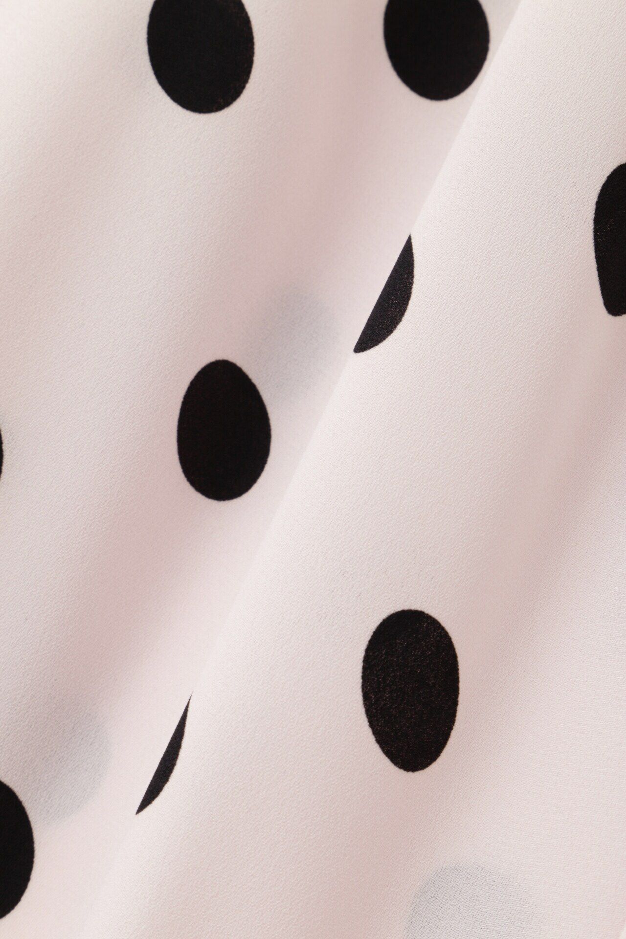  「[WEB限定商品] ドットプリントギャザーブラウス」|シャツ・ブラウス|