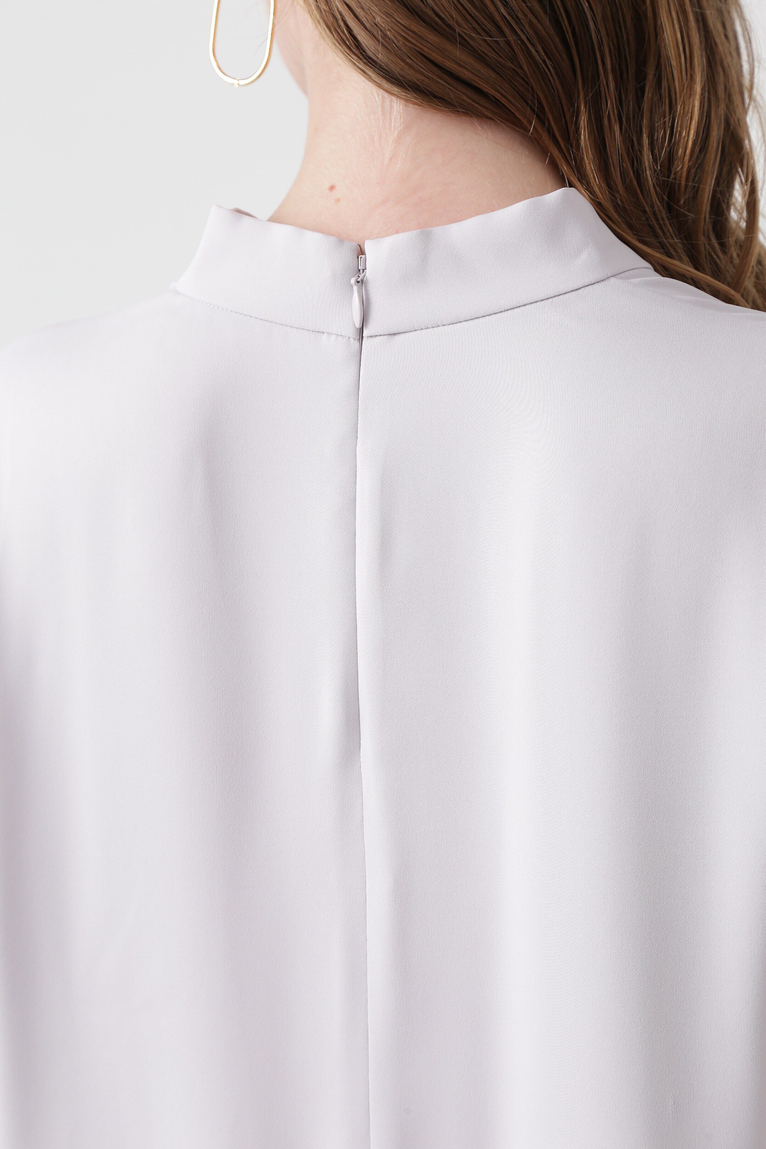  「◆メタルバータックブラウス」|シャツ・ブラウス|