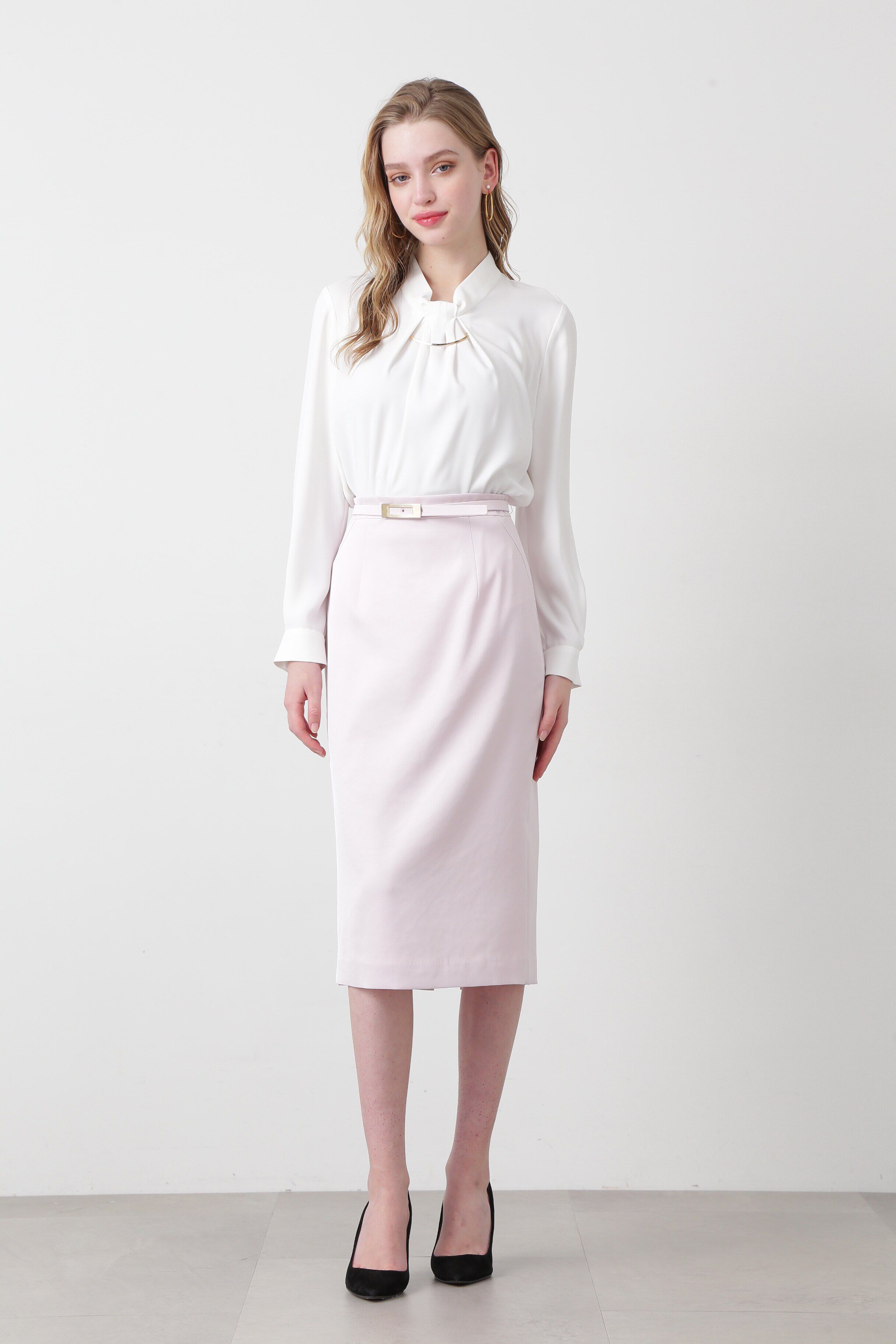  「◆メタルバータックブラウス」|シャツ・ブラウス|