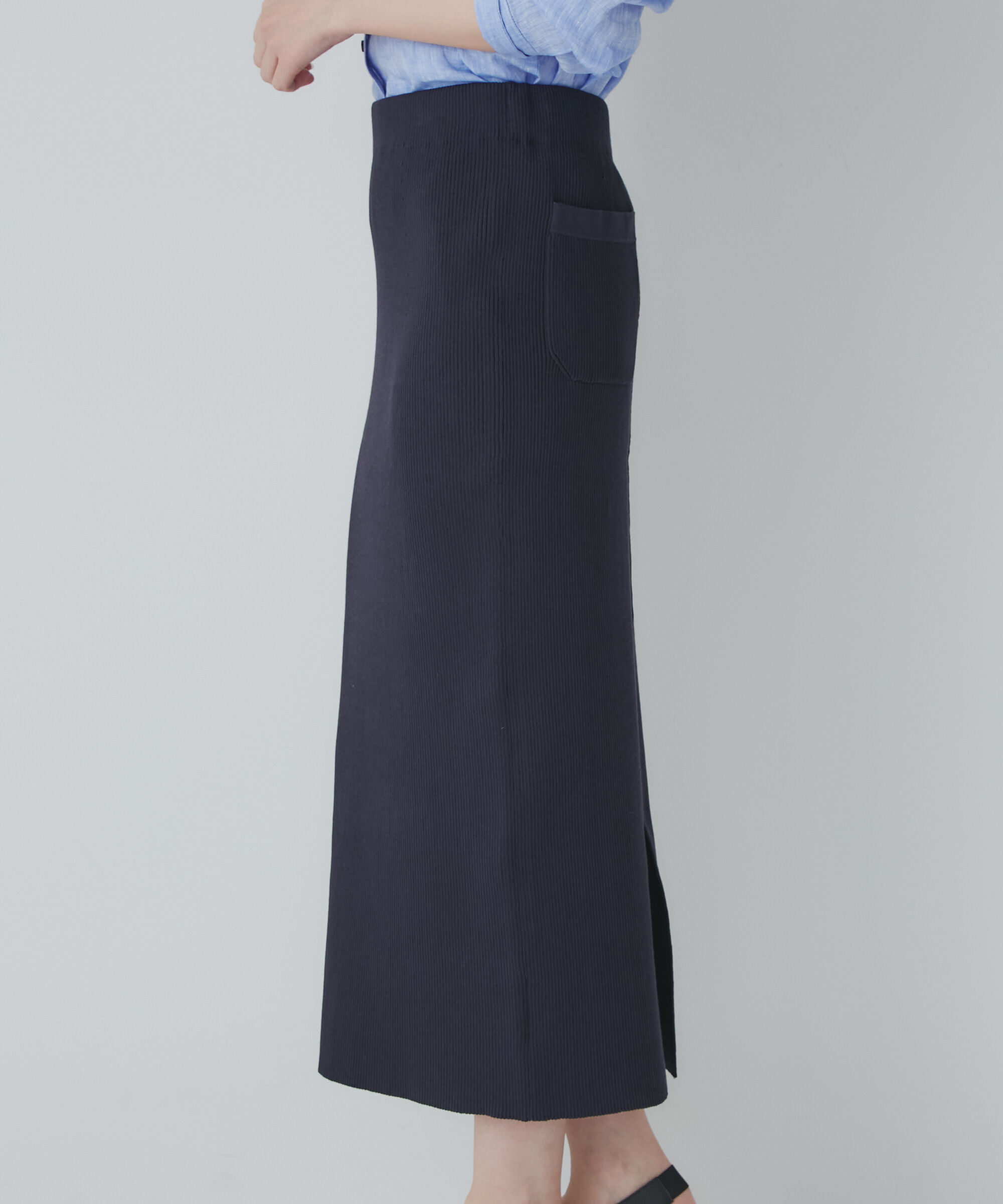  「◆リブニットタイトスカート」|スカート|