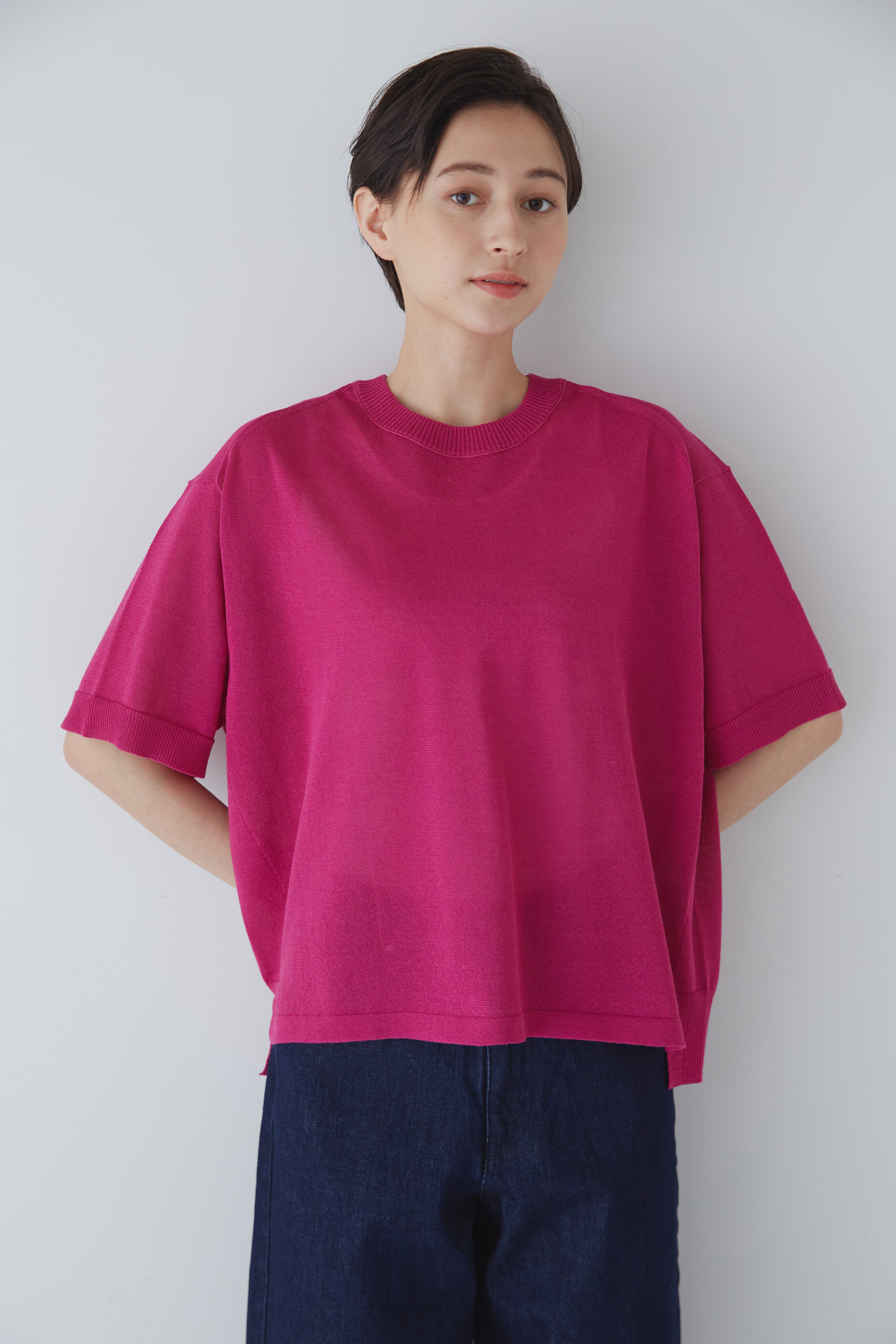  「◆シアーニットプルオーバー」|ニット・セーター|