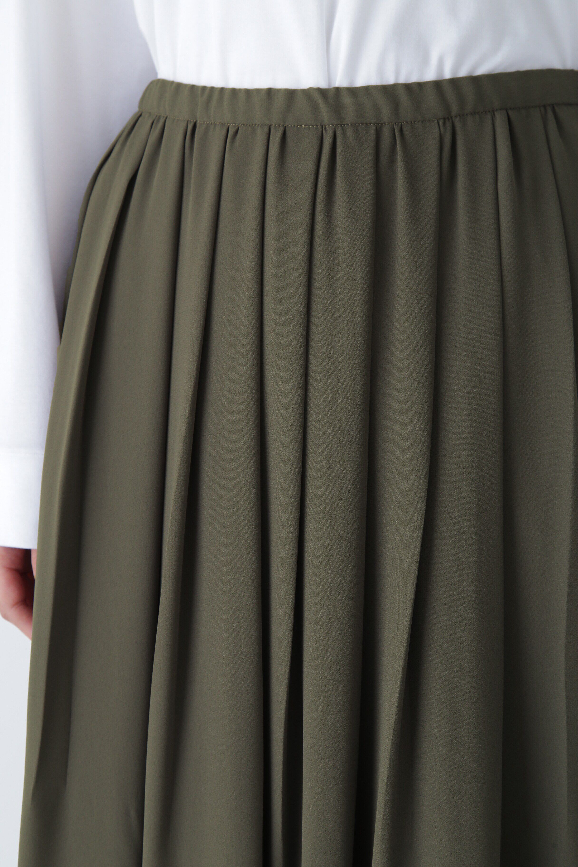  「◆バイカラープリーツスカート」|スカート|